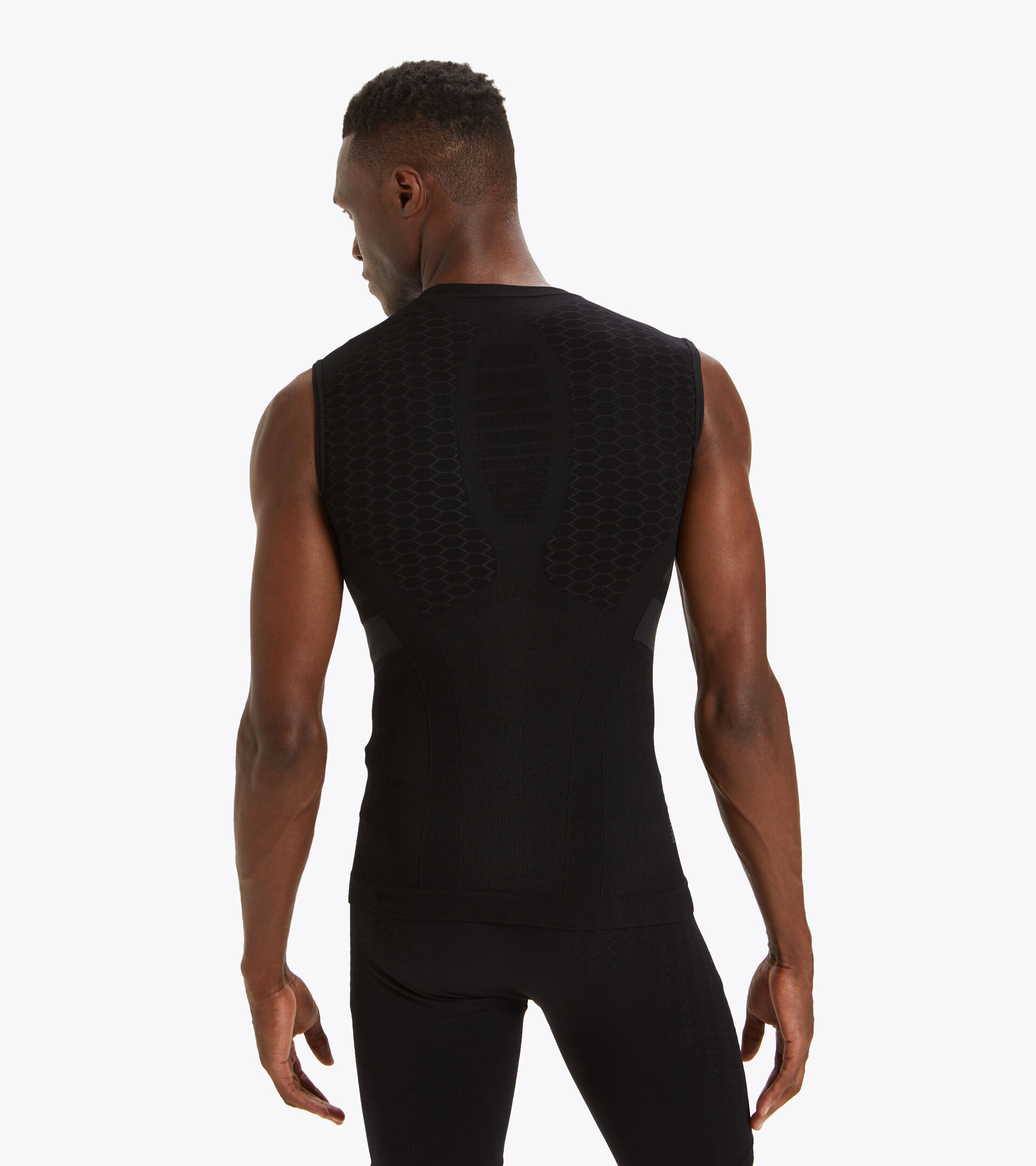 Débardeur de running - Homme SL T-SHIRT ACT NOIR - Diadora