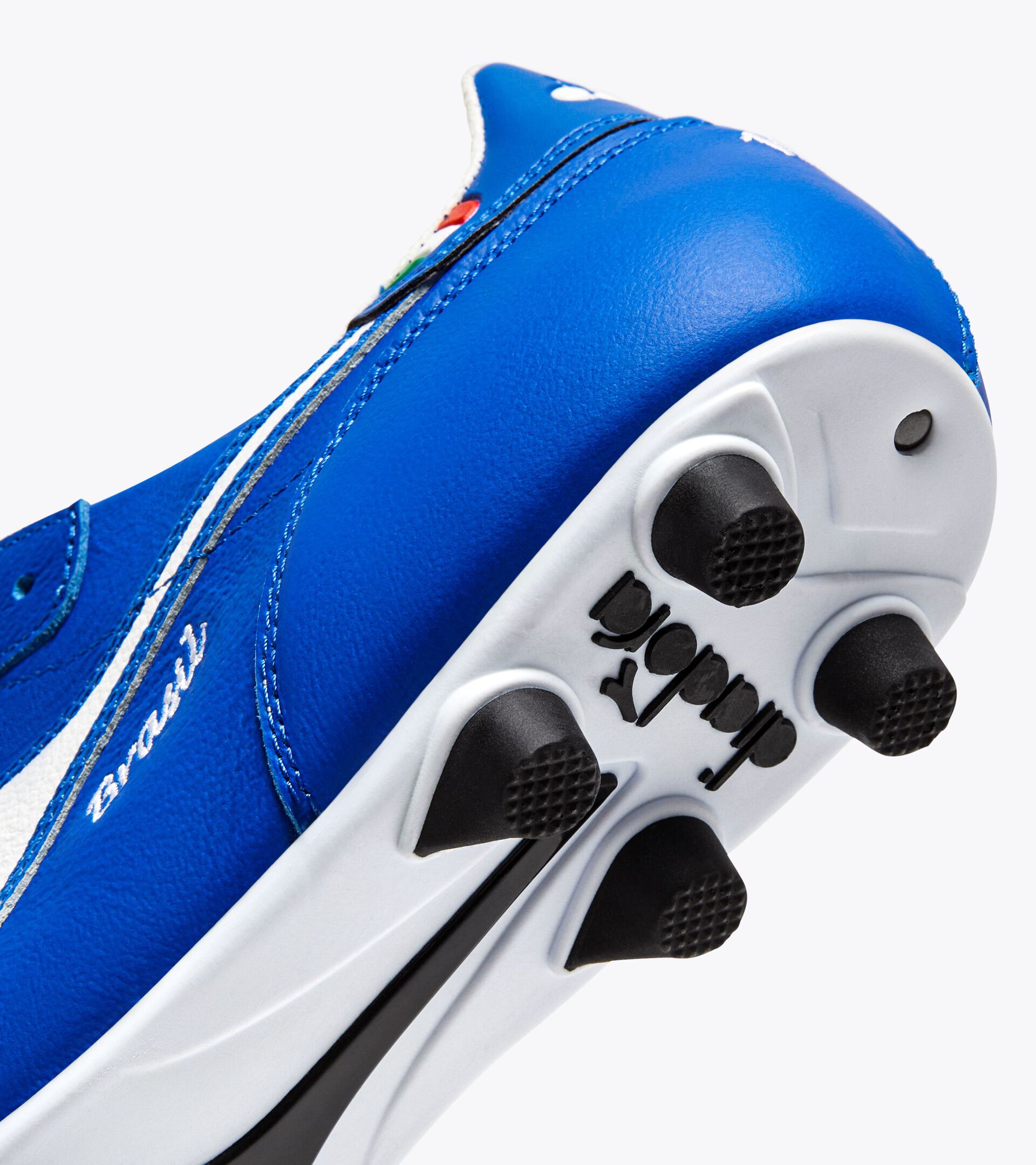 Made In Italy calcio boots for firm ground - All-Gender BRASIL ITA OG 94 LT+ T MDPU ROYAL/WHITE - Diadora