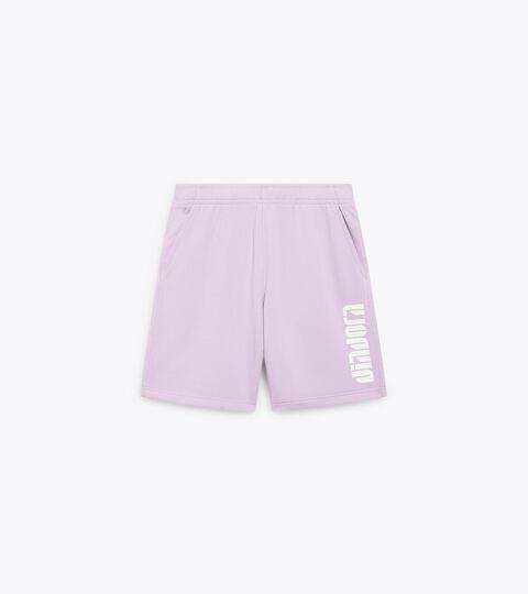 Sports bermuda shorts - All-gender BERMUDA ATHL. LOGO WING VIOLET - Diadora