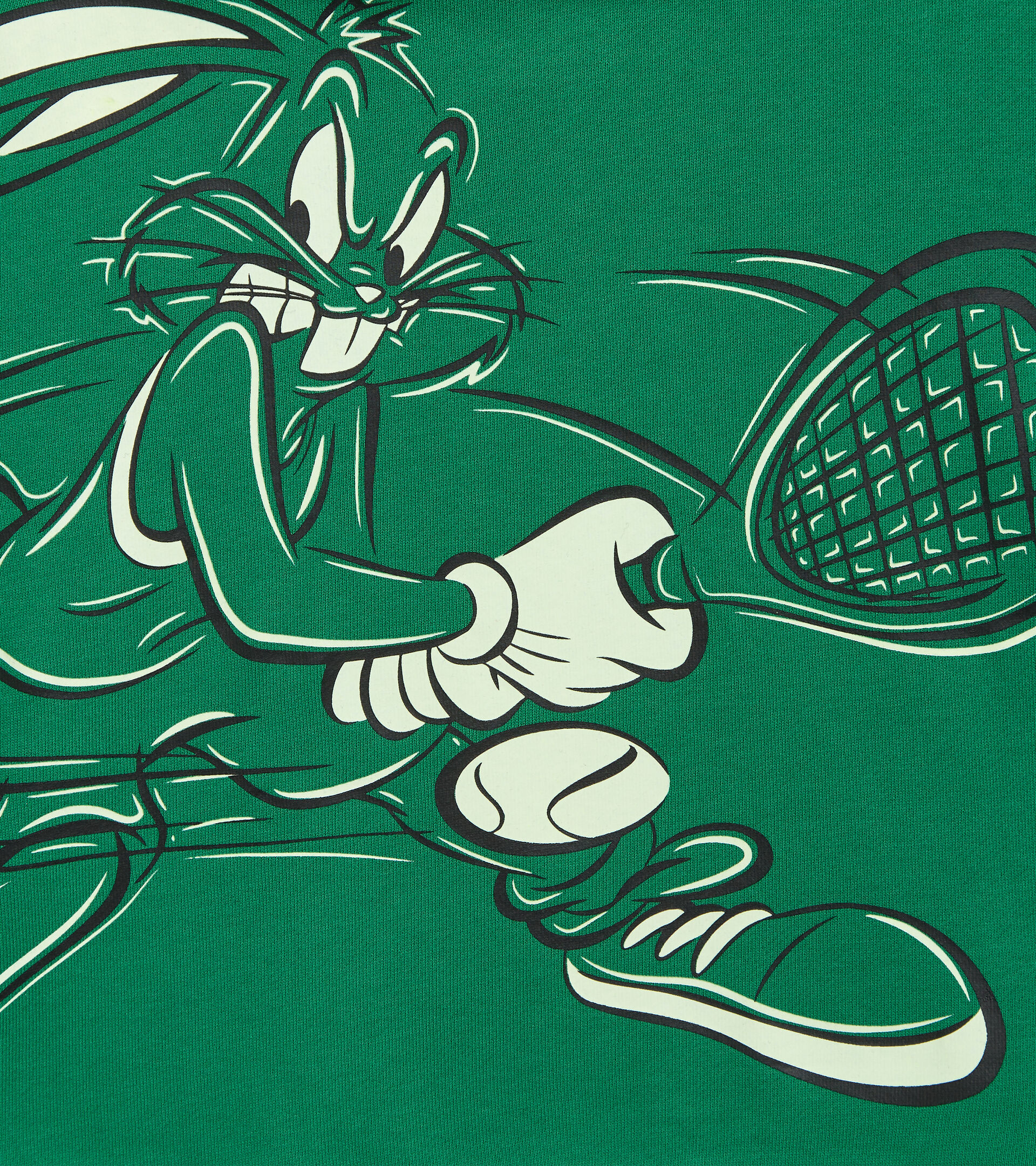 Hooded sweatshirt - Kids JU.HOODIE WB JOLLY GREEN - Diadora