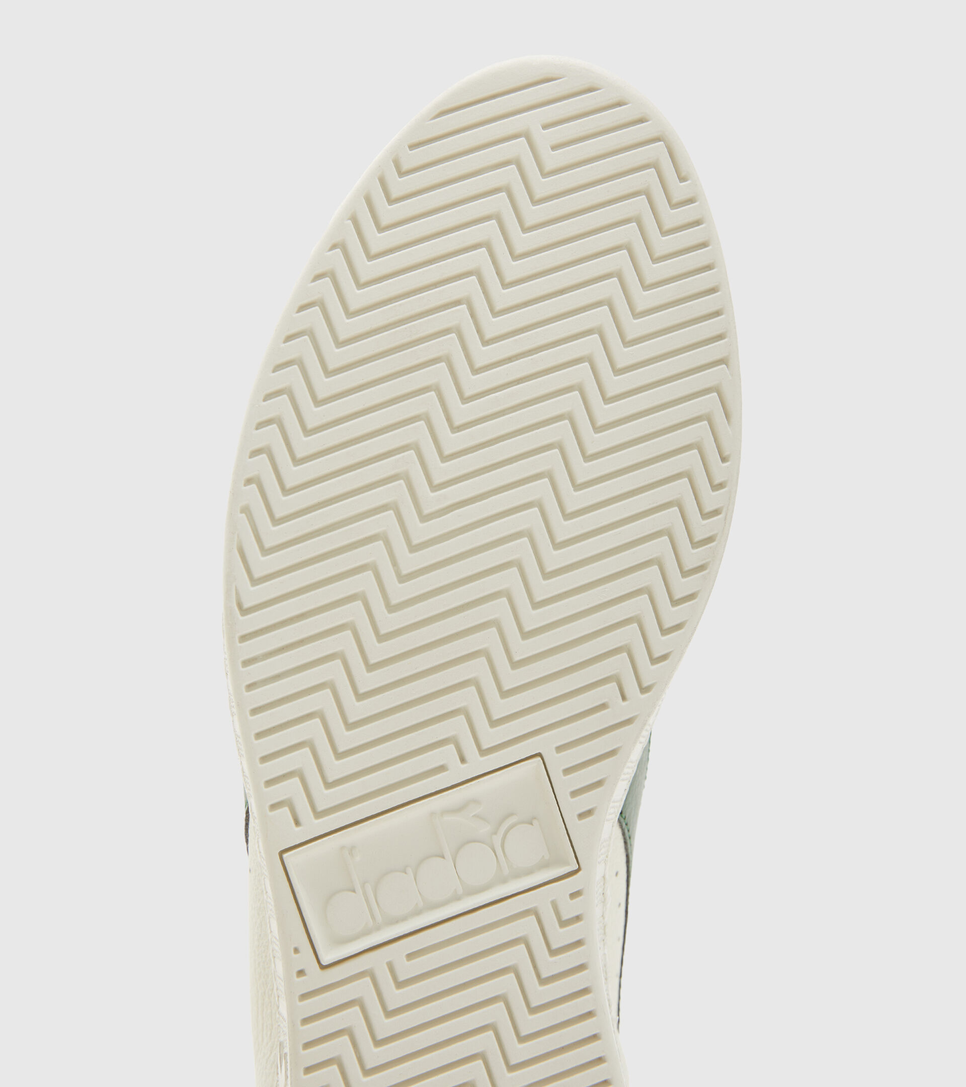 Sports shoes - Unisex GAME L WAXED ROW CUT WHITE/FOGLIAGE - Diadora