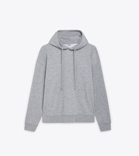 HOODIE ATHL. LOGO, HIGH RISE MELANGE Hoodie - Gender Neutral HOODIE ATHL. LOGO HIGH RISE MELANGE - Diadora