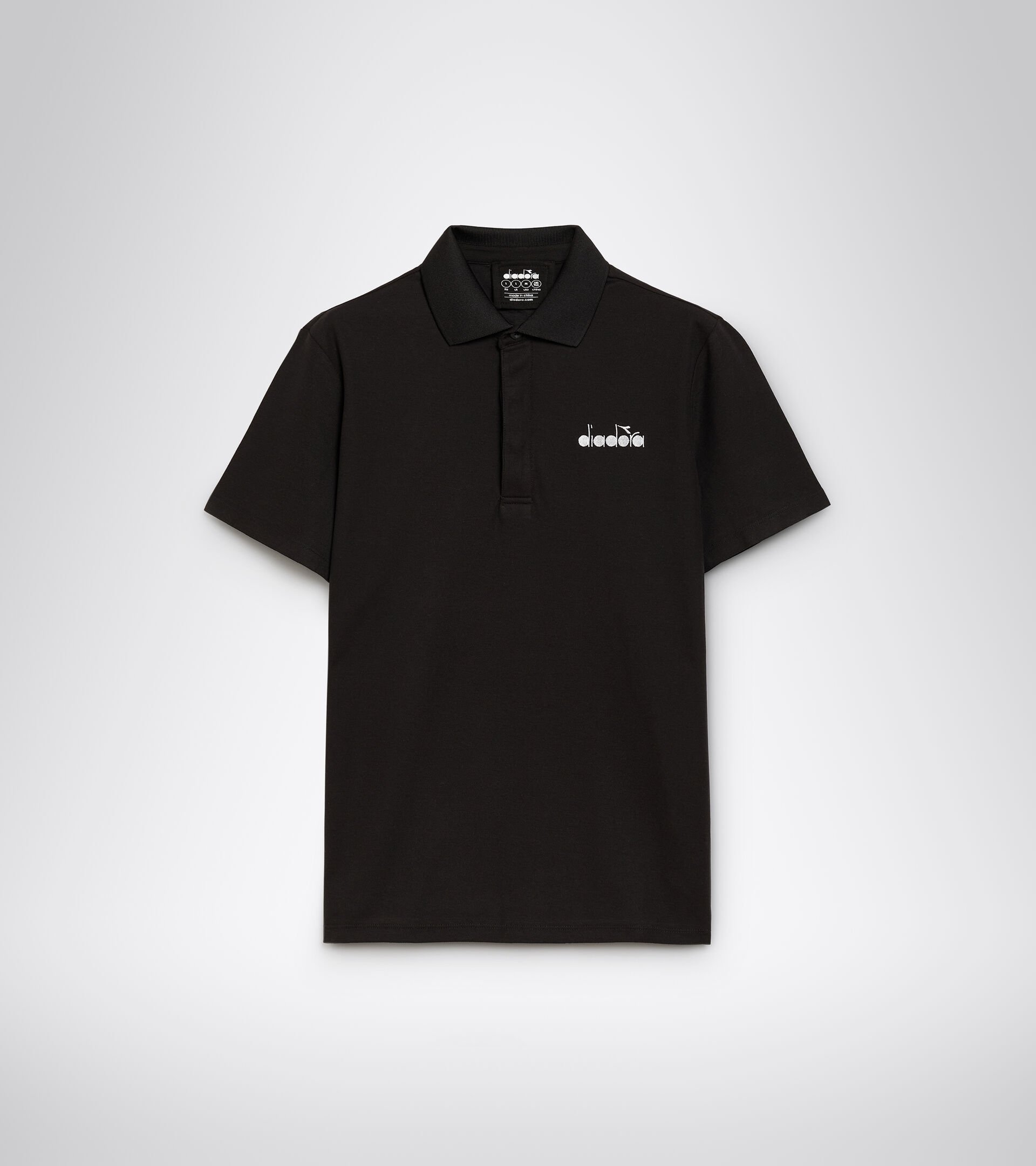 Apparel Sport UOMO POLO STATEMENT SS BLACK Diadora