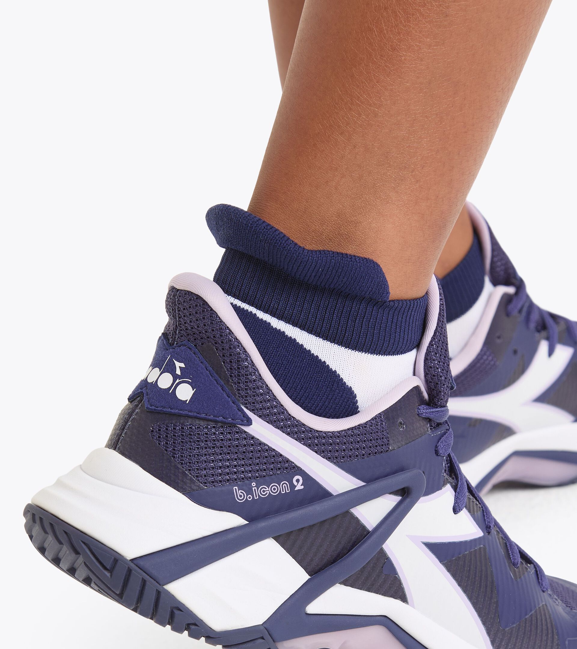 Calcetines - Mujer L. SOCKS OPTICAL WHITE/BLUE NEW YORK - Diadora