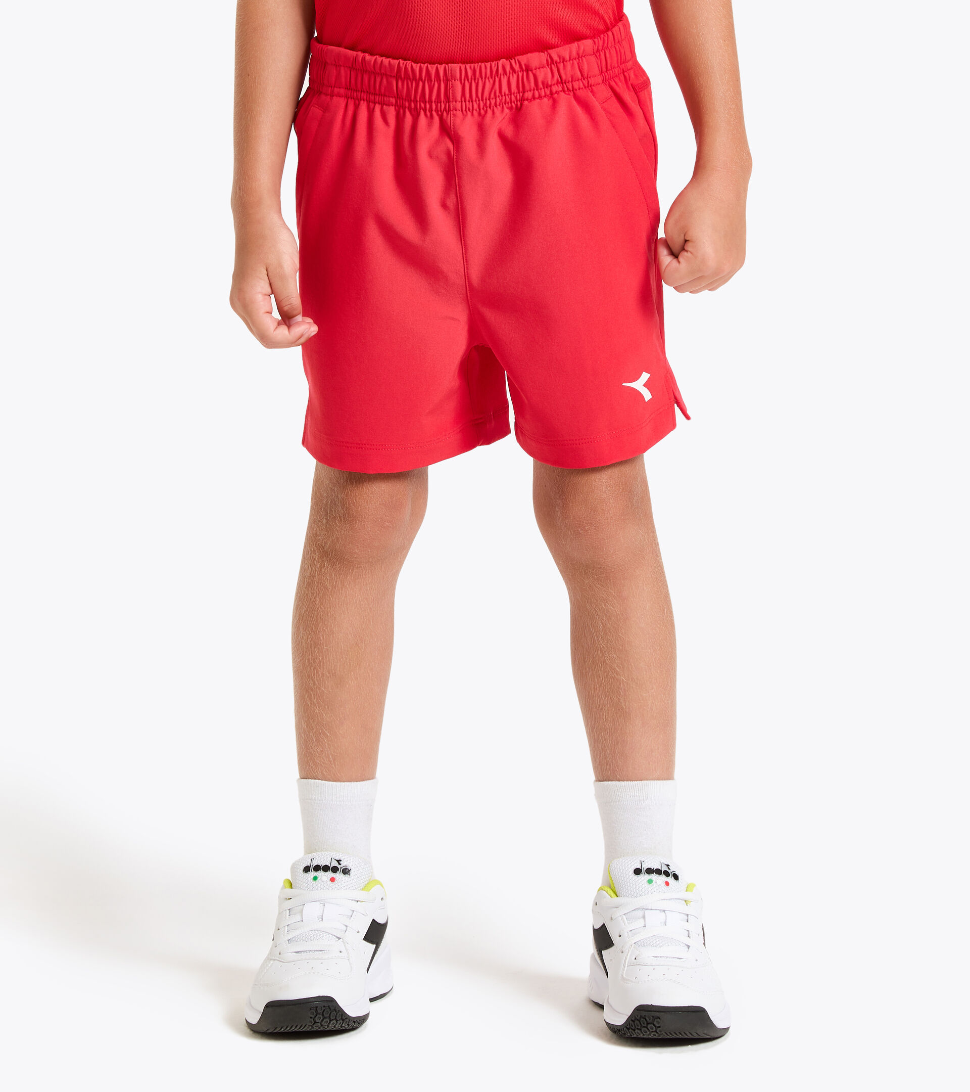 Tennis bermuda shorts - Junior J. SHORT COURT TOMATO RED - Diadora