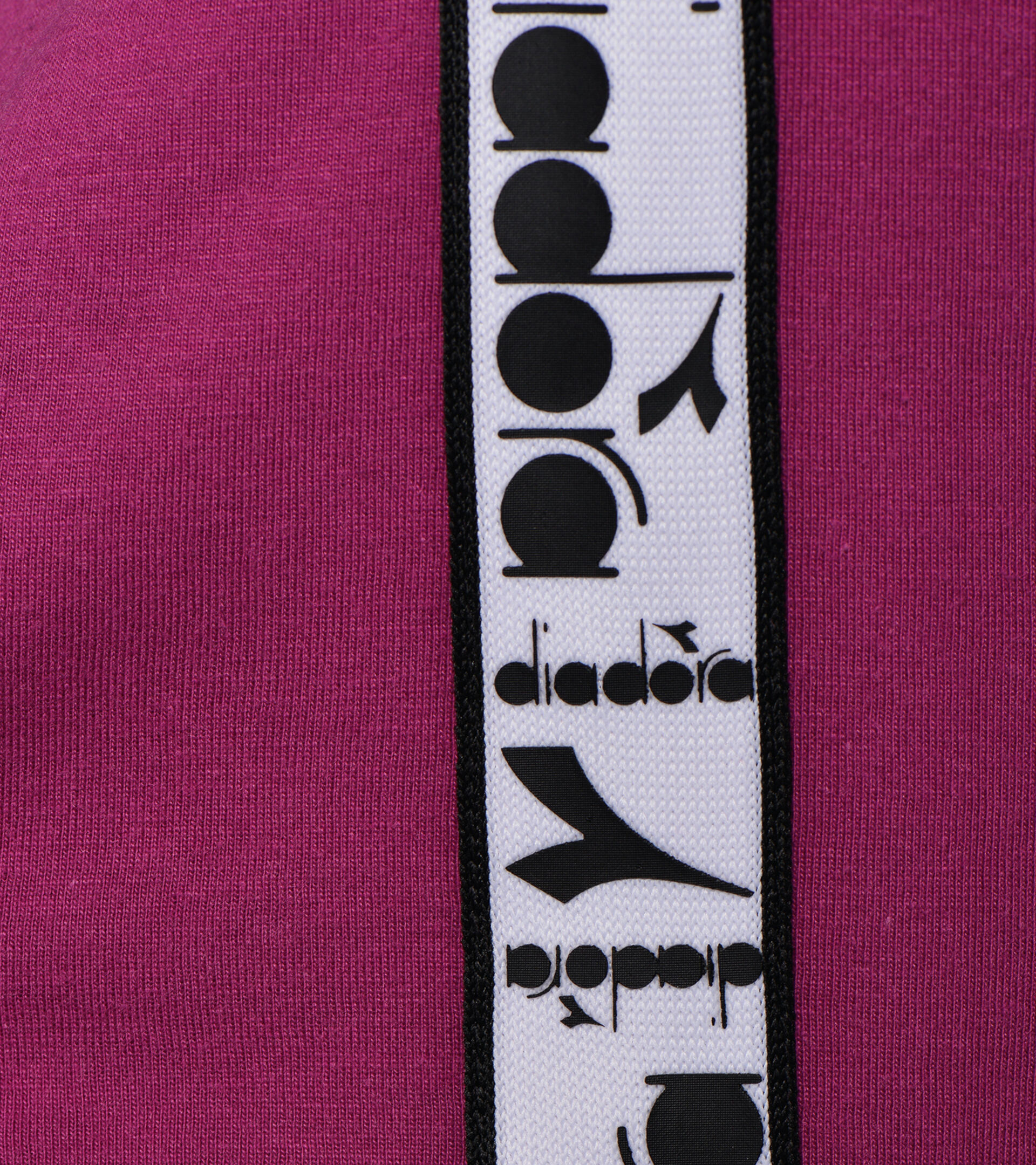 Sports T-shirts - Men SS T-SHIRT PLUS BE ONE VIOLET STICK RED - Diadora