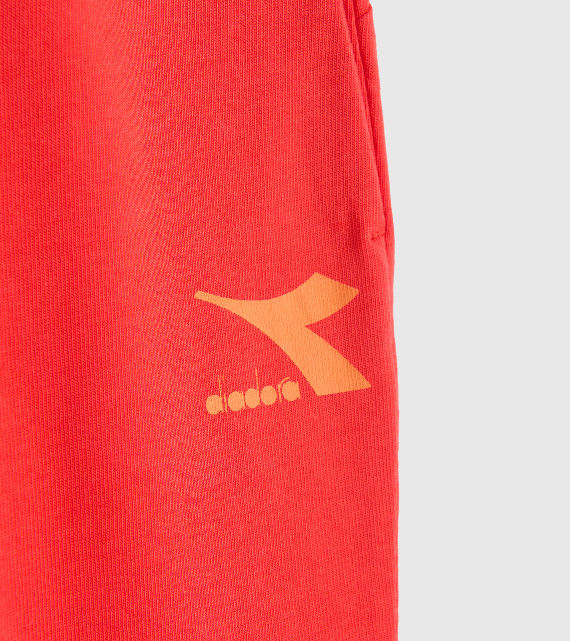 Cotton sports trousers - Unisex JU.CUFF PANTS RAINBOW POPPY RED - Diadora