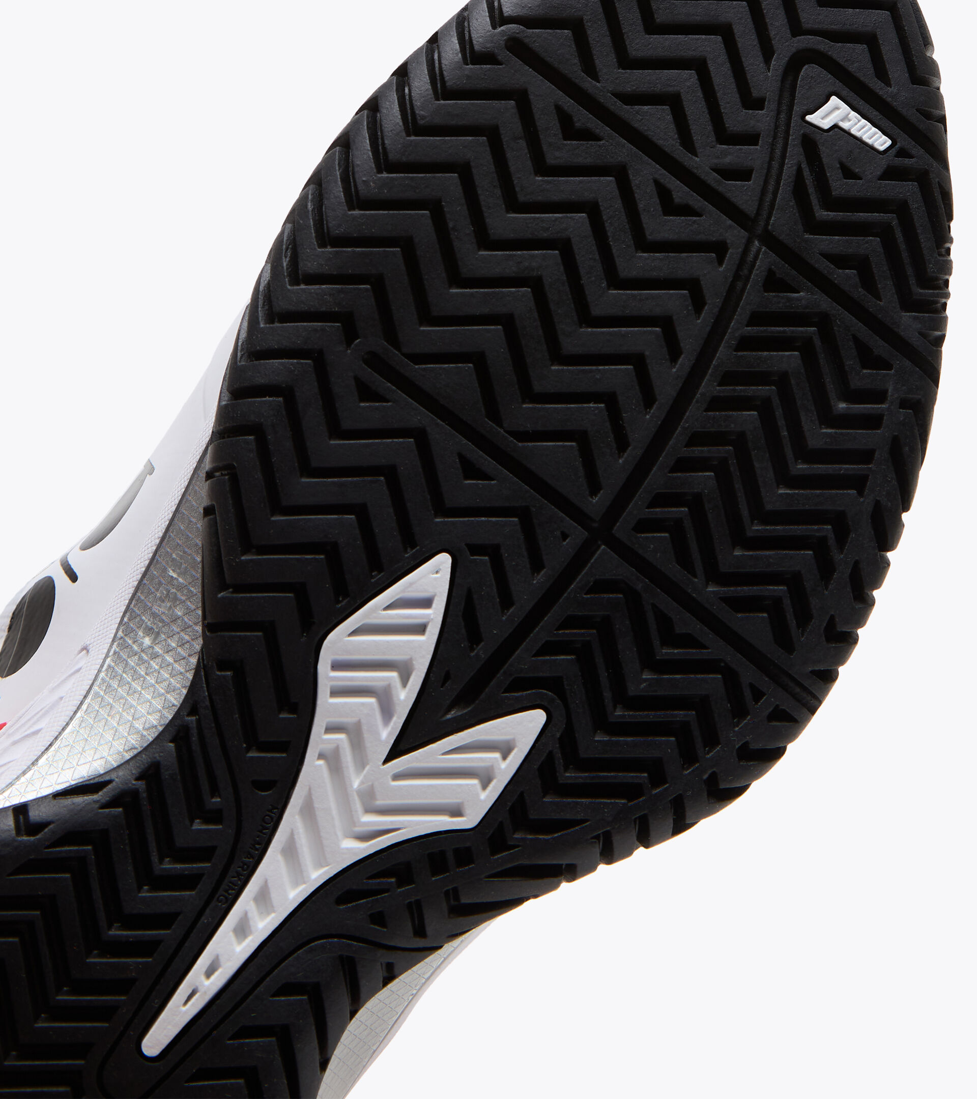 Tennis shoes - Men BLUSHIELD TORNEO AG WHITE/BLACK/FIERY RED - Diadora