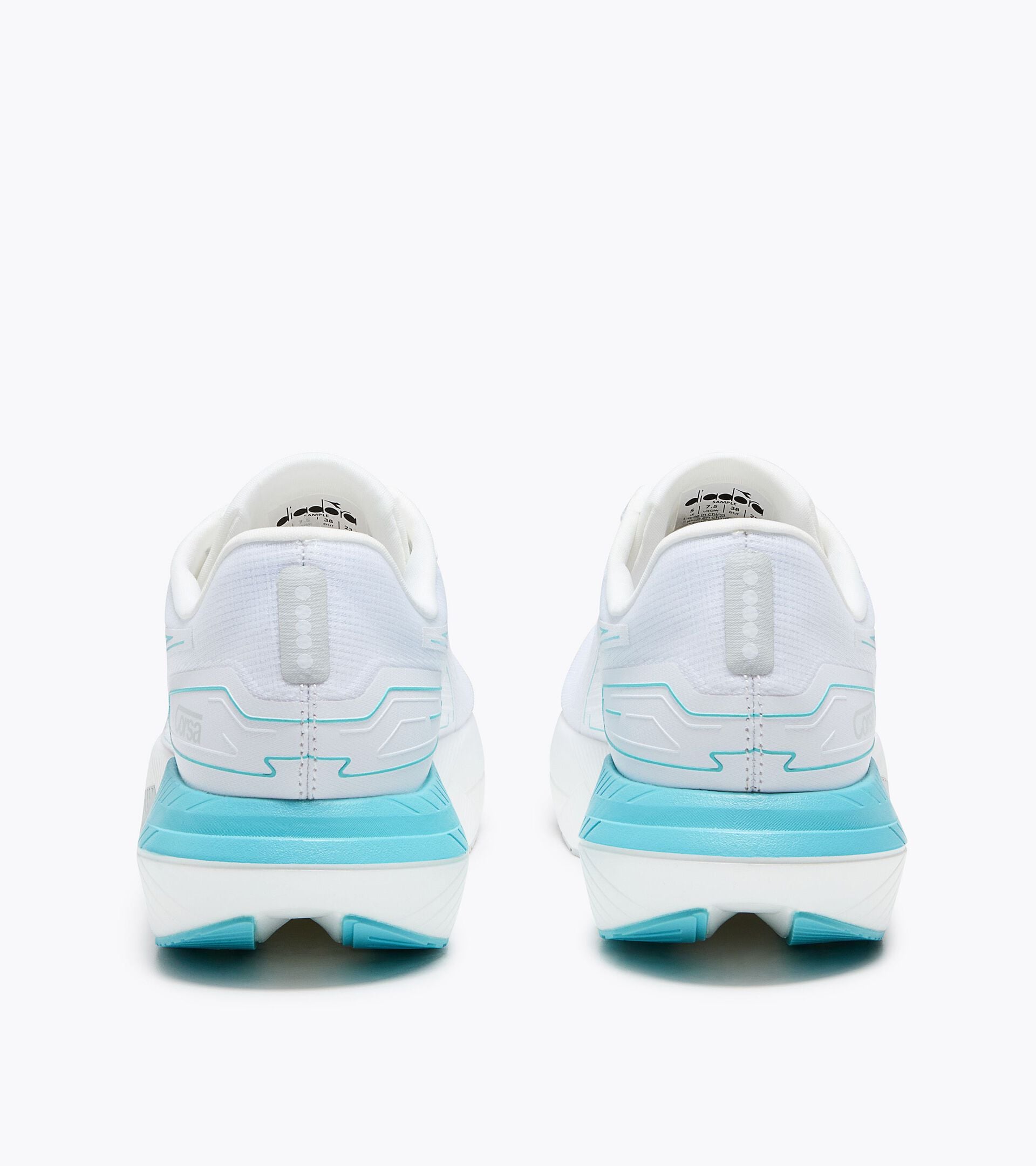 Running shoe - Energetic daily trainer - Women&rsquo;s CORSA W WHITE/LEISURE TIME - Diadora