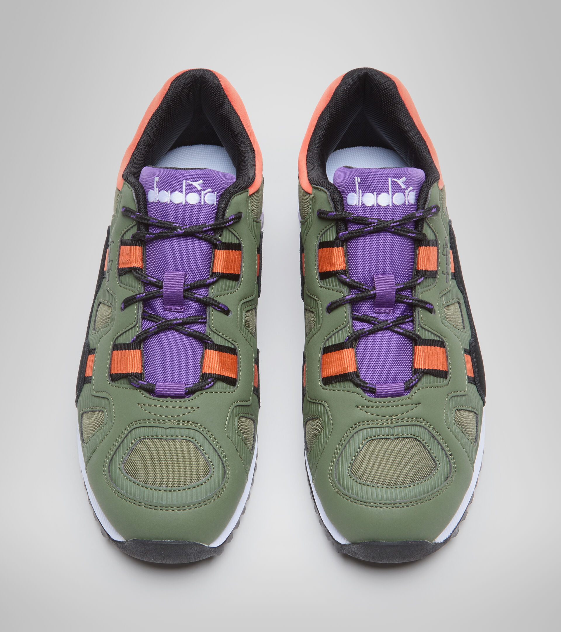 Sports shoe - Unisex N902 OFF ROAD CYPRESS/BLACK/PASSION FLOWER - Diadora