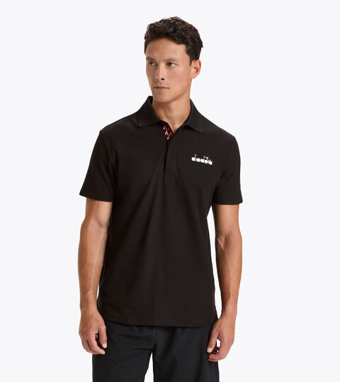 Polo de tennis - Homme POLO STATEMENT SS NOIR - Diadora
