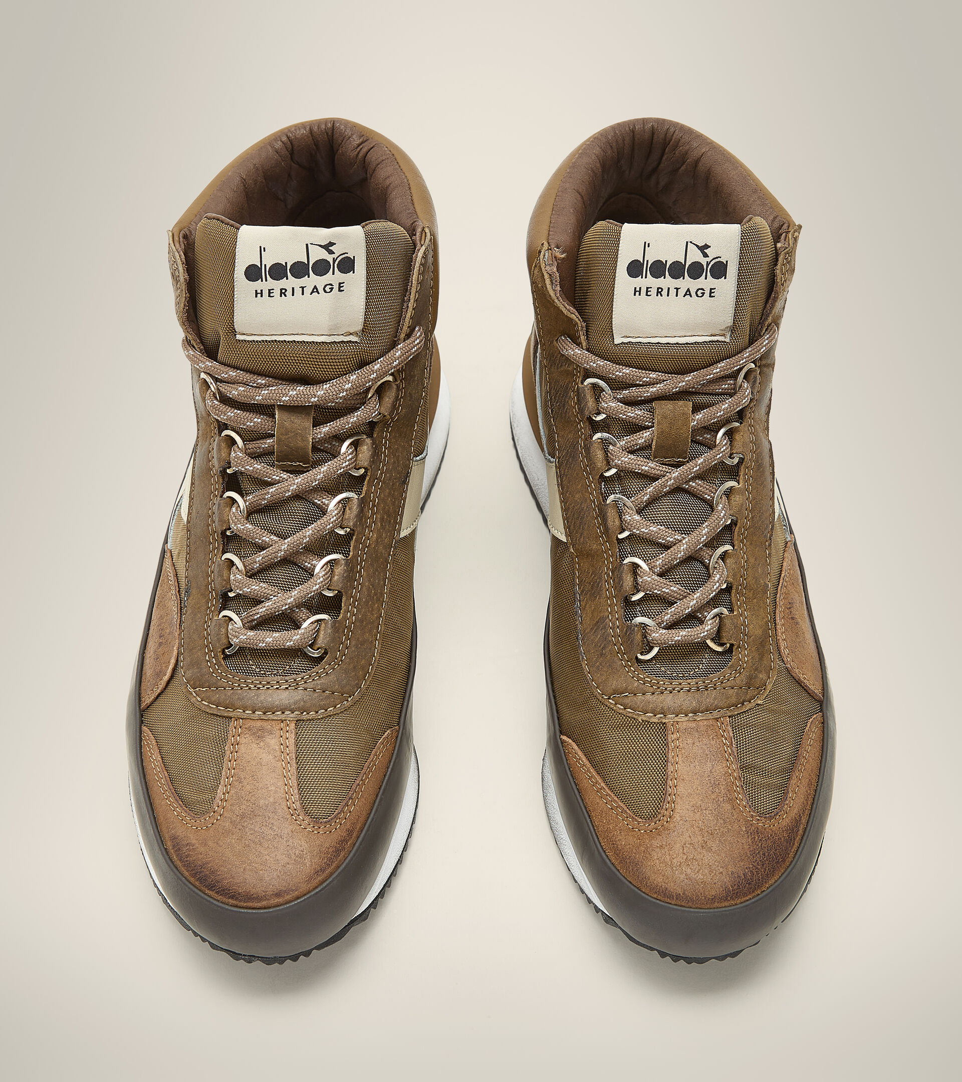 null EQUIPE MID MAD NUBUCK SW BROWN ANTELOPE - Diadora