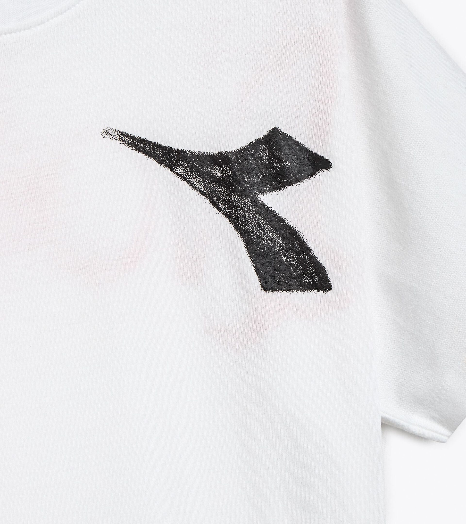 Camiseta de algodón - Niño JB. T-SHIRT SS SL GRAFFITI BLANCO ANTIGUO - Diadora
