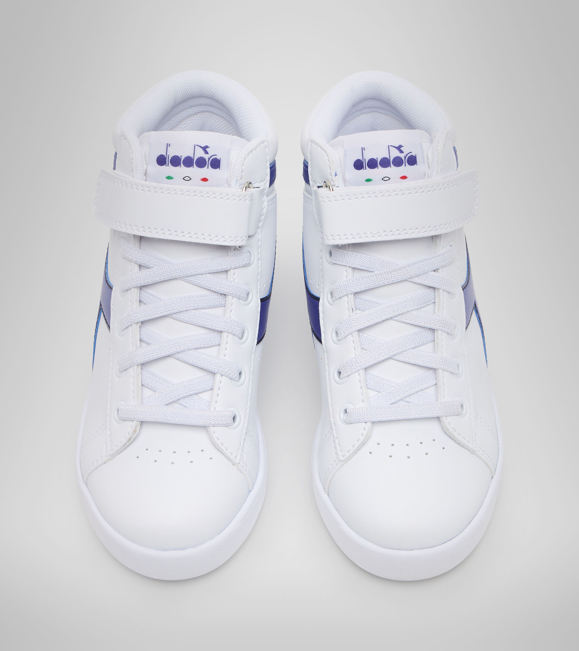Sports shoes - Kids 4-8 years GAME P HIGH PS WHITE/PEACOAT - Diadora