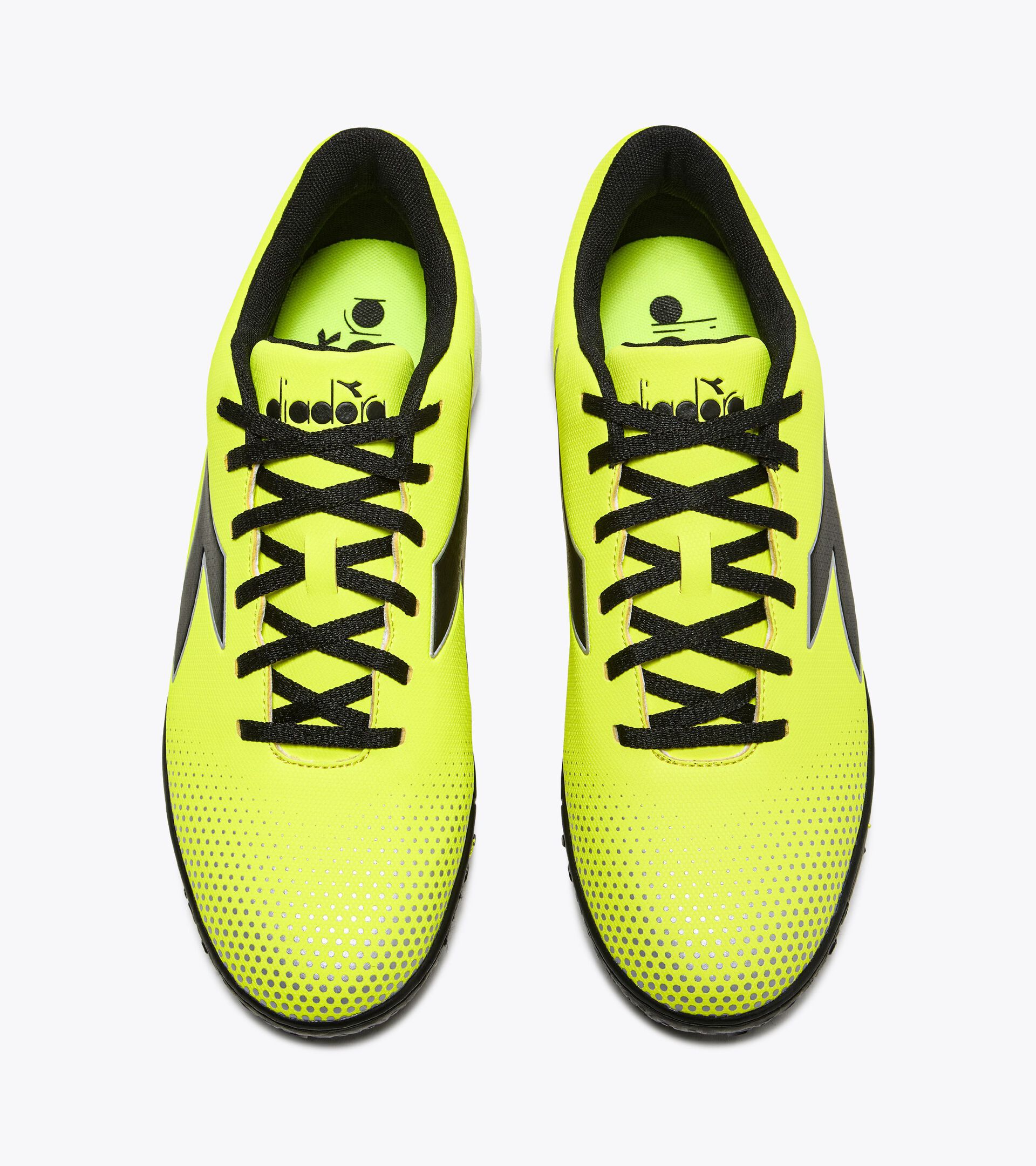 Calcio boots for synthetic ground - Men's PICHICHI 7 TFR YELLOW FL DD/BLACK/SILVER - Diadora