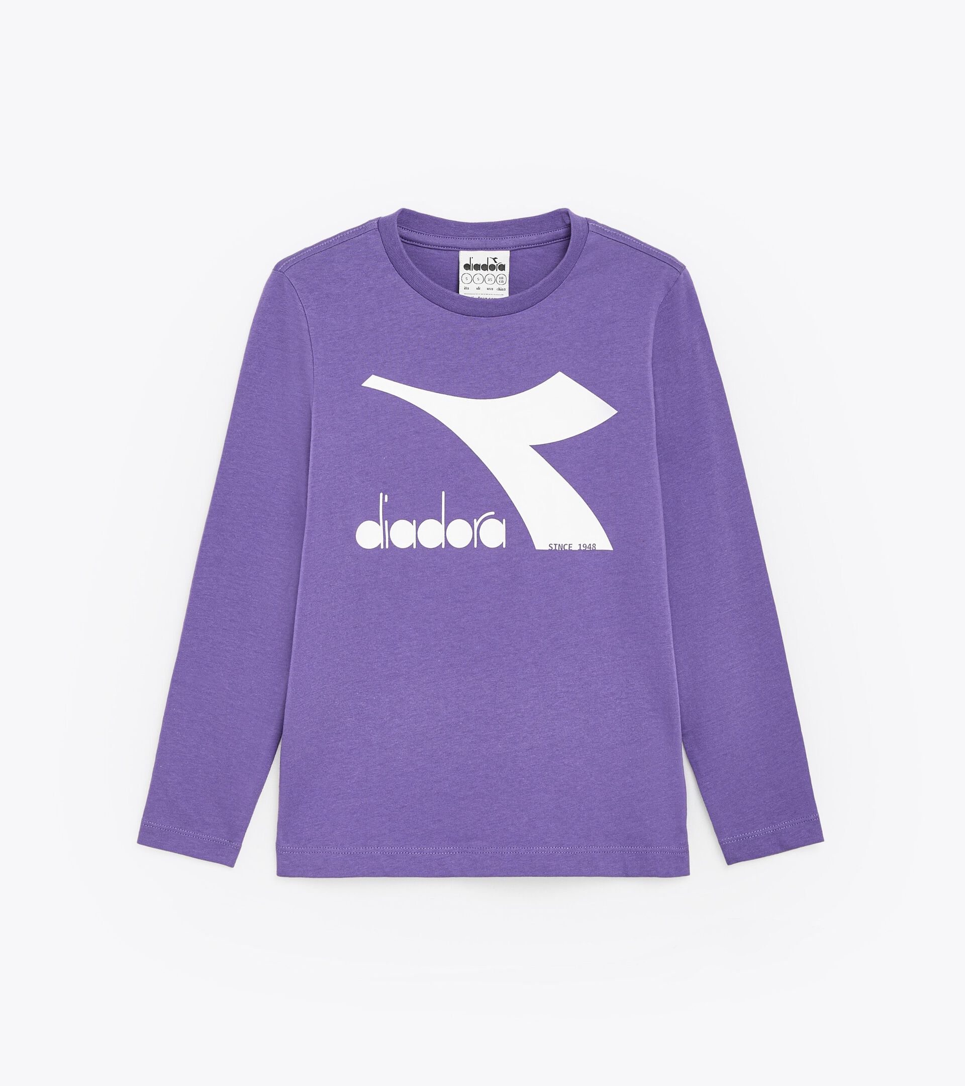 Long-sleeved t-shirt - Kids JU. T-SHIRT LS CORE PASSION FLOWER - Diadora