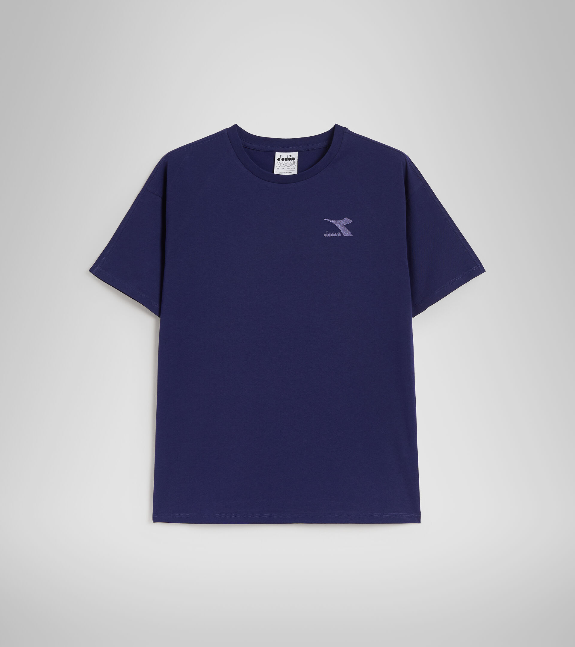 Cotton sports T-shirt - Women L.T-SHIRT SS CHROMIA DEEP COBALT BLUE - Diadora