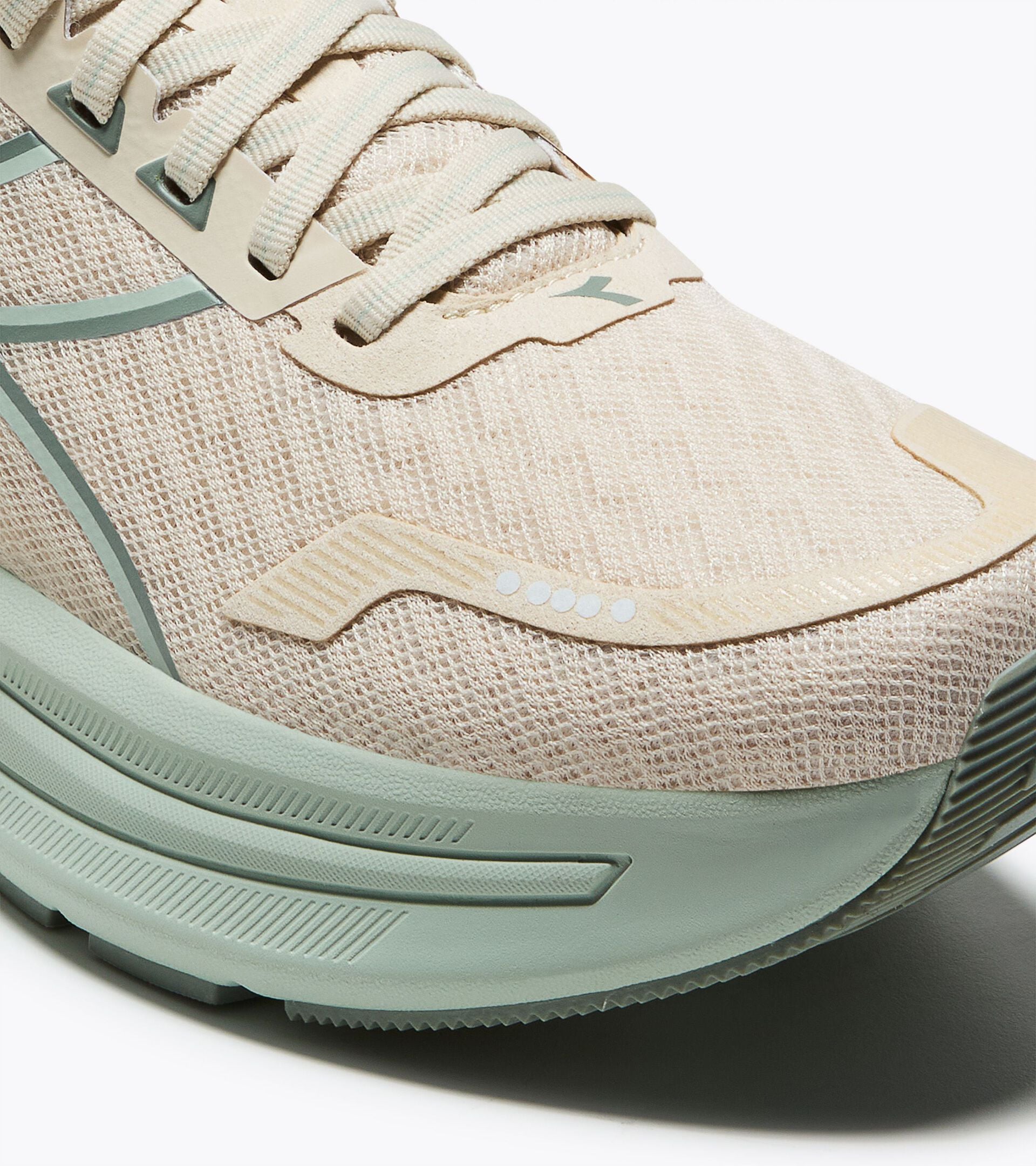 Zapatilla de running neutra - Confort y estabilidad - Mujer CELLULA  2 W LATTE MANDORLA /SCHIUMA MARINA - Diadora