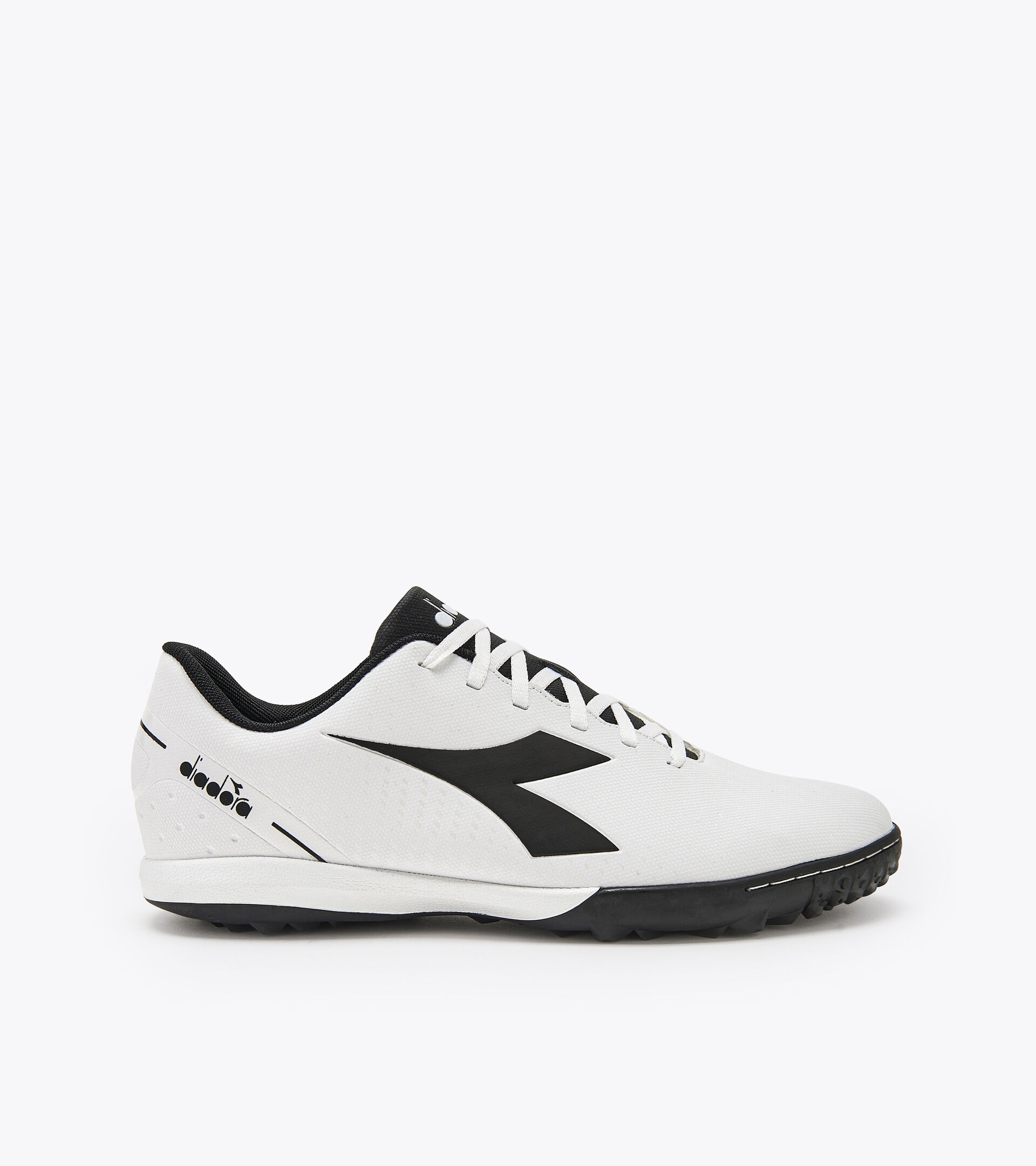 Chaussures de futsal pour terrains durs ou gazon synthétique PICHICHI 5 TFR BLANC/NOIR (C0351). - Diadora