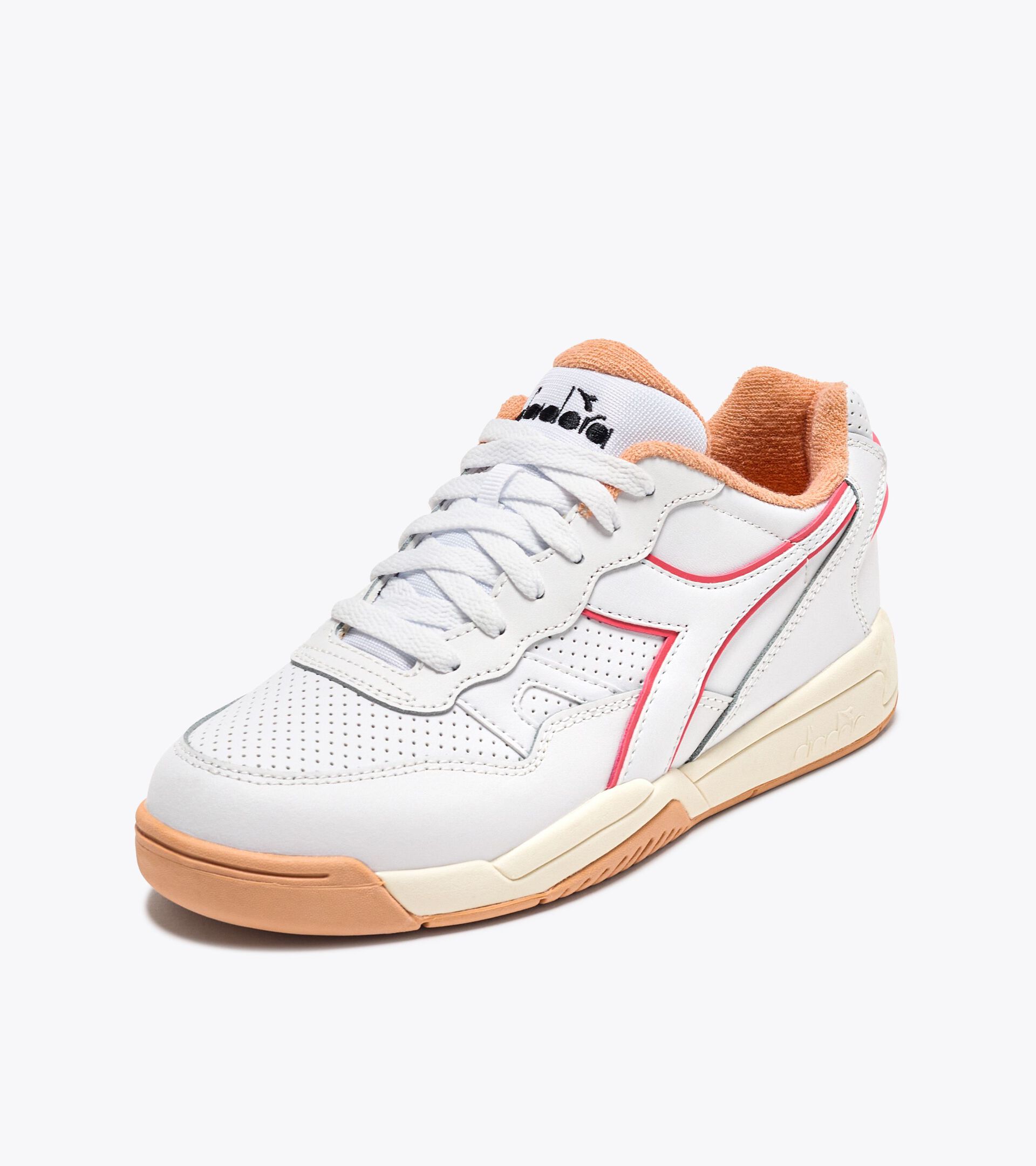 Sporty sneakers - Gender neutral WINNER WHITE/PALE PEACH - Diadora