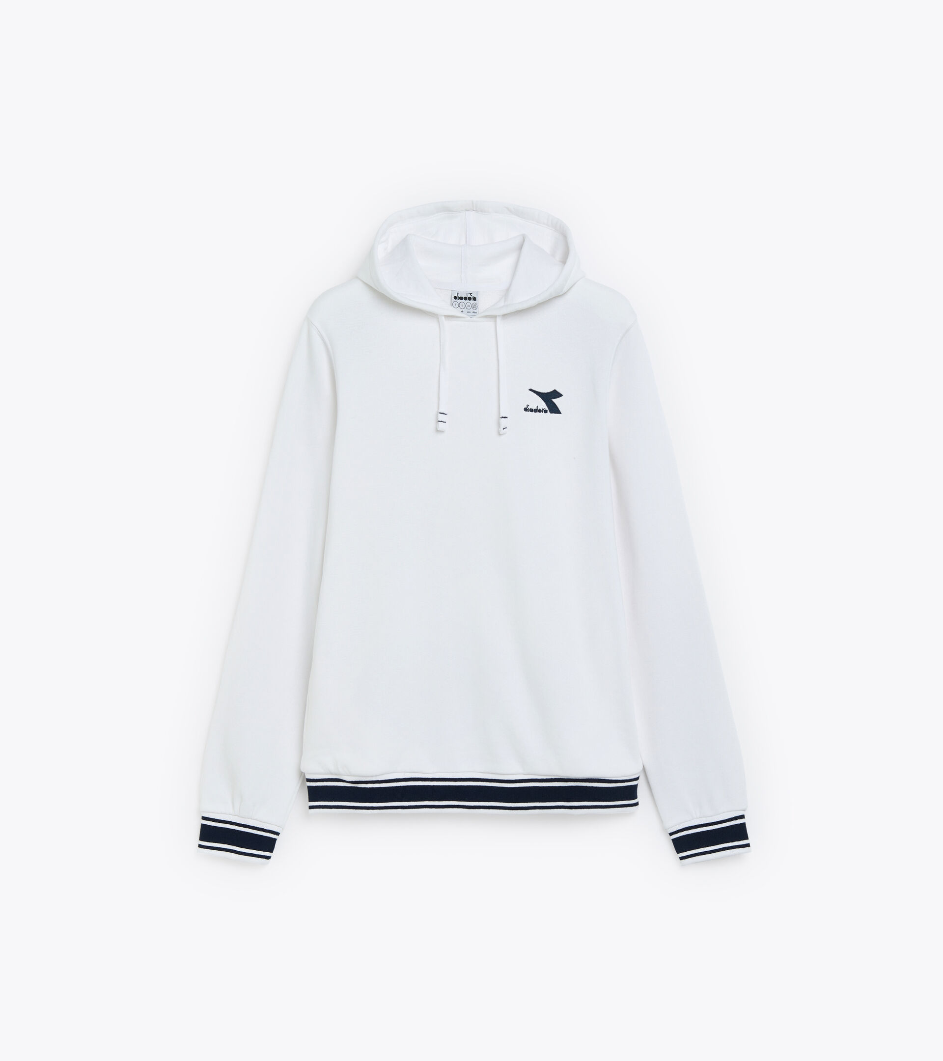 Sudadera con capucha - Mujer L.HOODIE TWEENER BLANCO VIVO - Diadora