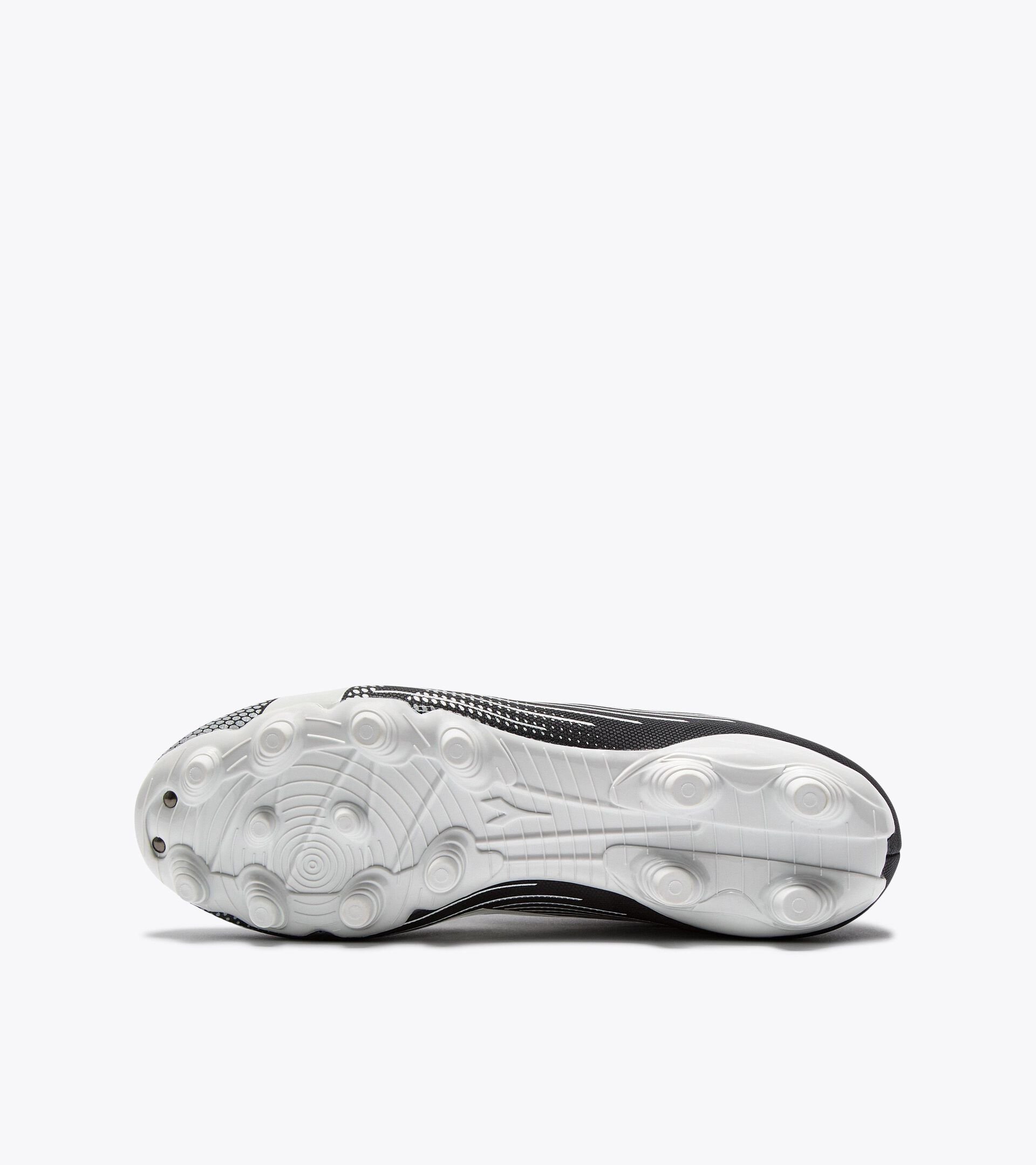 Bota de f&uacute;tbol para superficies compactas - Hombre PICHICHI 8 MG14 NEGRO/BLANCO - Diadora