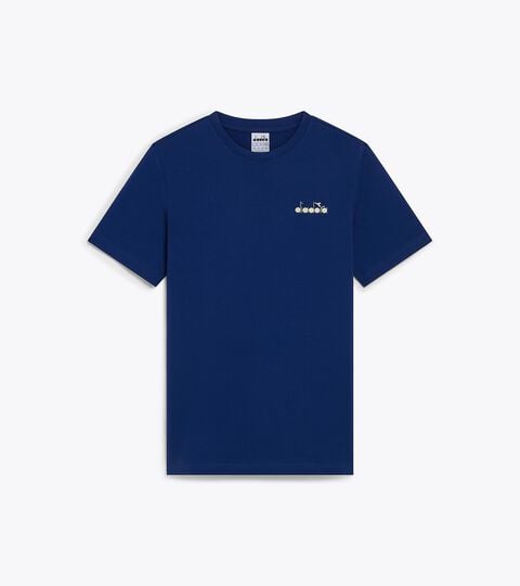 Camiseta de manga corta - Regular - Hombre LOGO SPECTRA SS T-SHIRT AZUL FINCA - Diadora