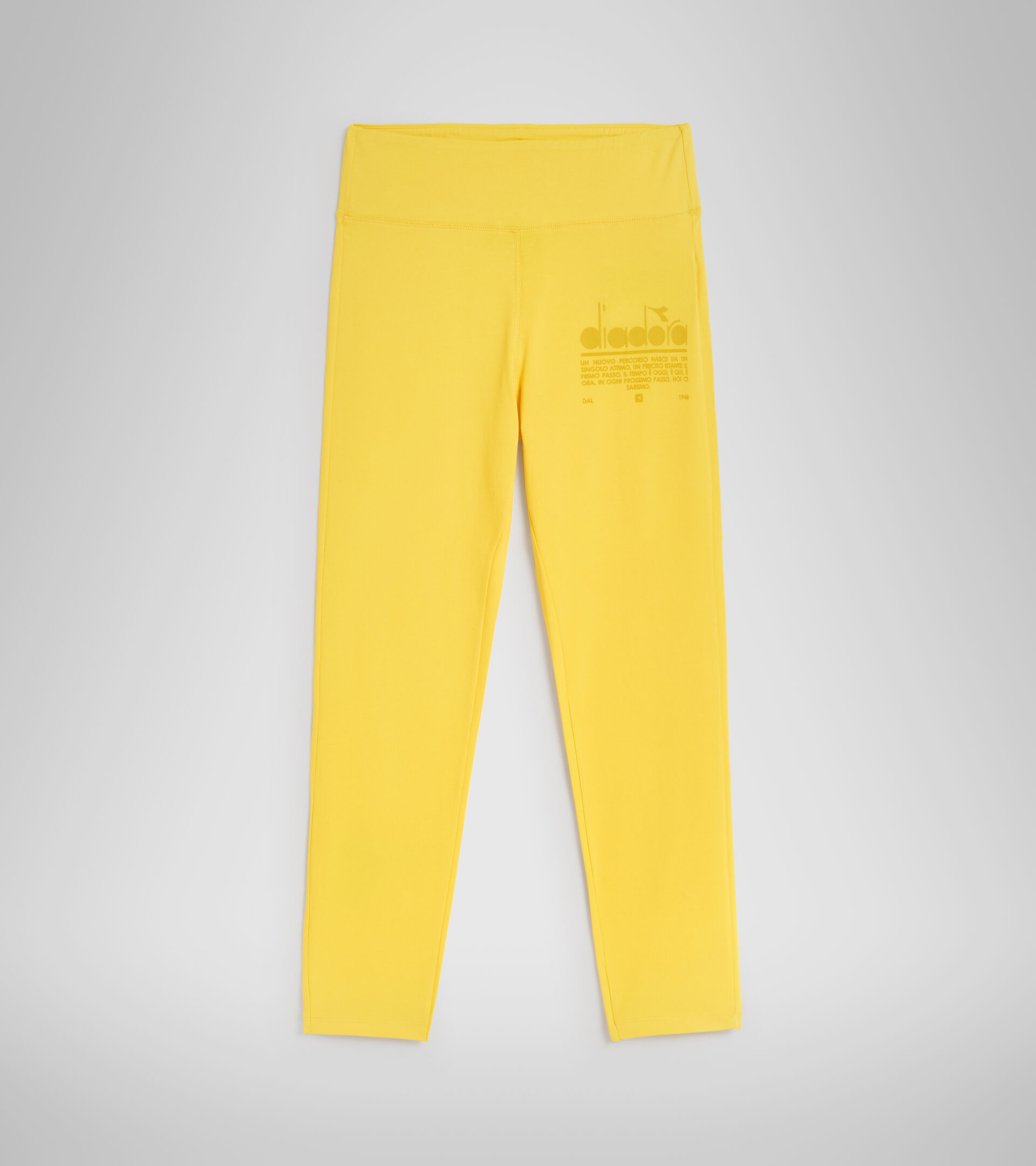 Stretch leggings - Women L. LEGGINGS MANIFESTO YELLOW LENS - Diadora