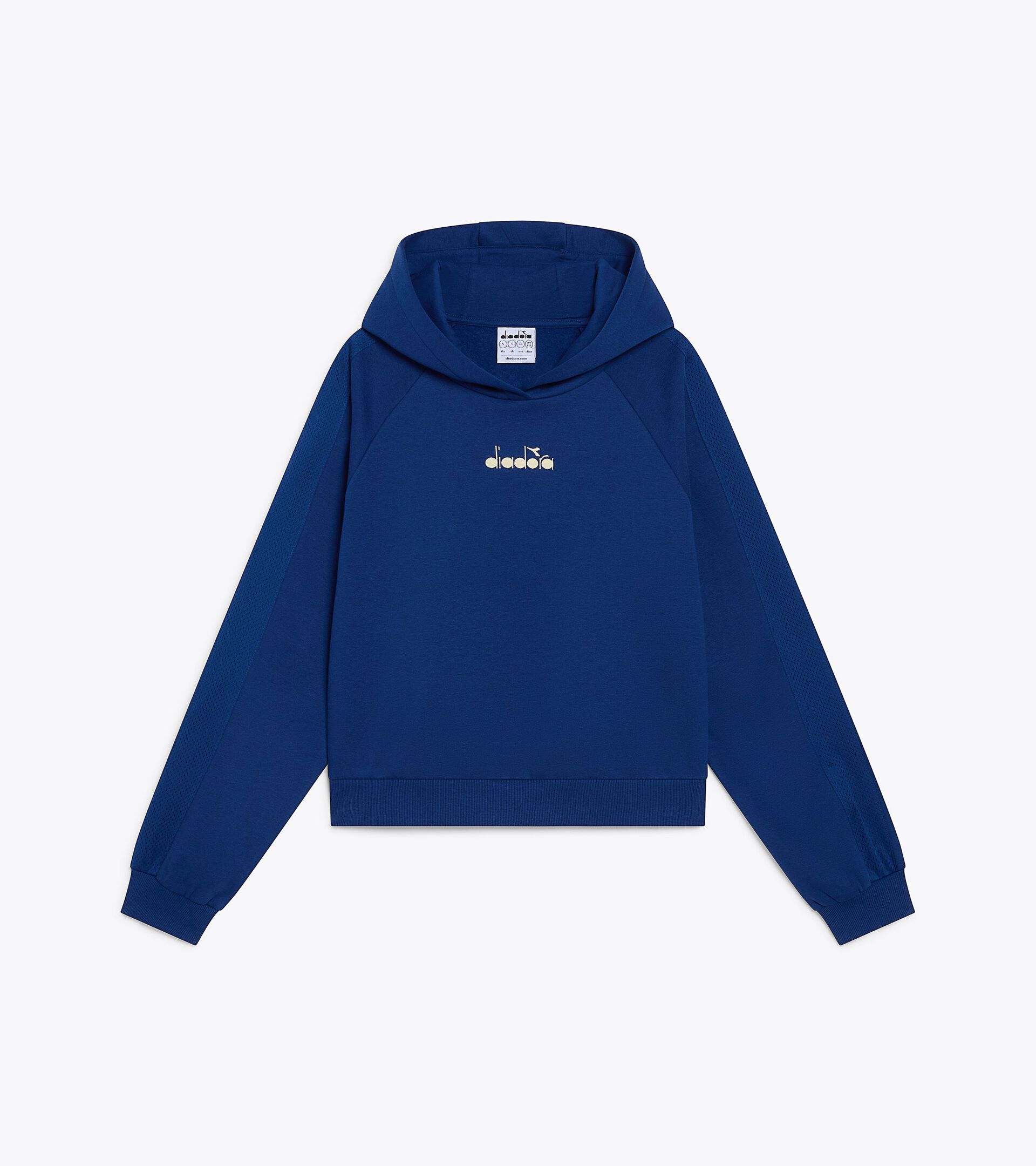 Sweatshirt mit Kapuze - Regular Fit - Damen L. HOODIE LOGO (BR) GUTBLAU - Diadora