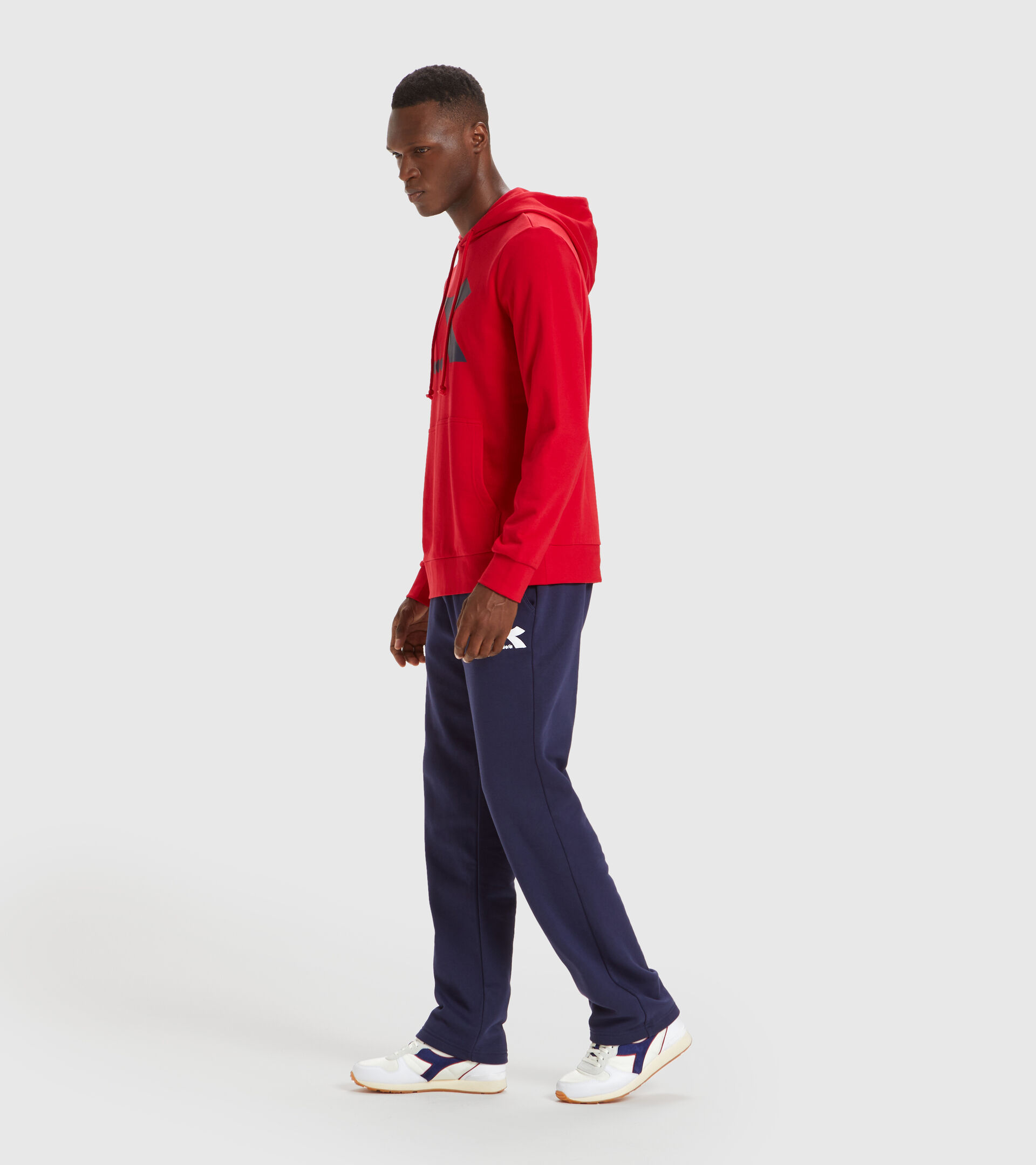 Hoodie - Herren HOODIE BIG LOGO TANGOROT - Diadora