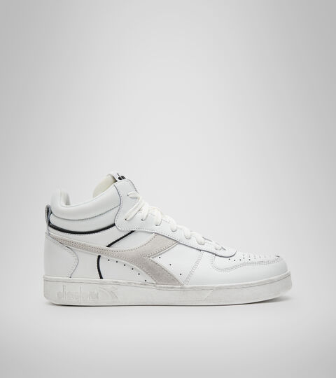 Zapatillas deportivas - Unisex MAGIC BASKET DEMI CUT ICONA LEATHER BLANCO - Diadora