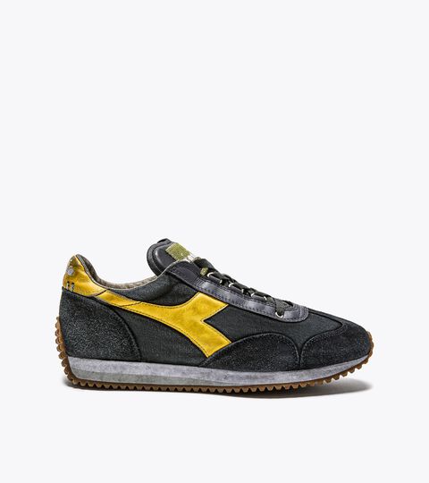 Chaussures Heritage - Gender neutral EQUIPE H DIRTY STONE WASH EVO NERO/ANTRACITE EBANO - Diadora