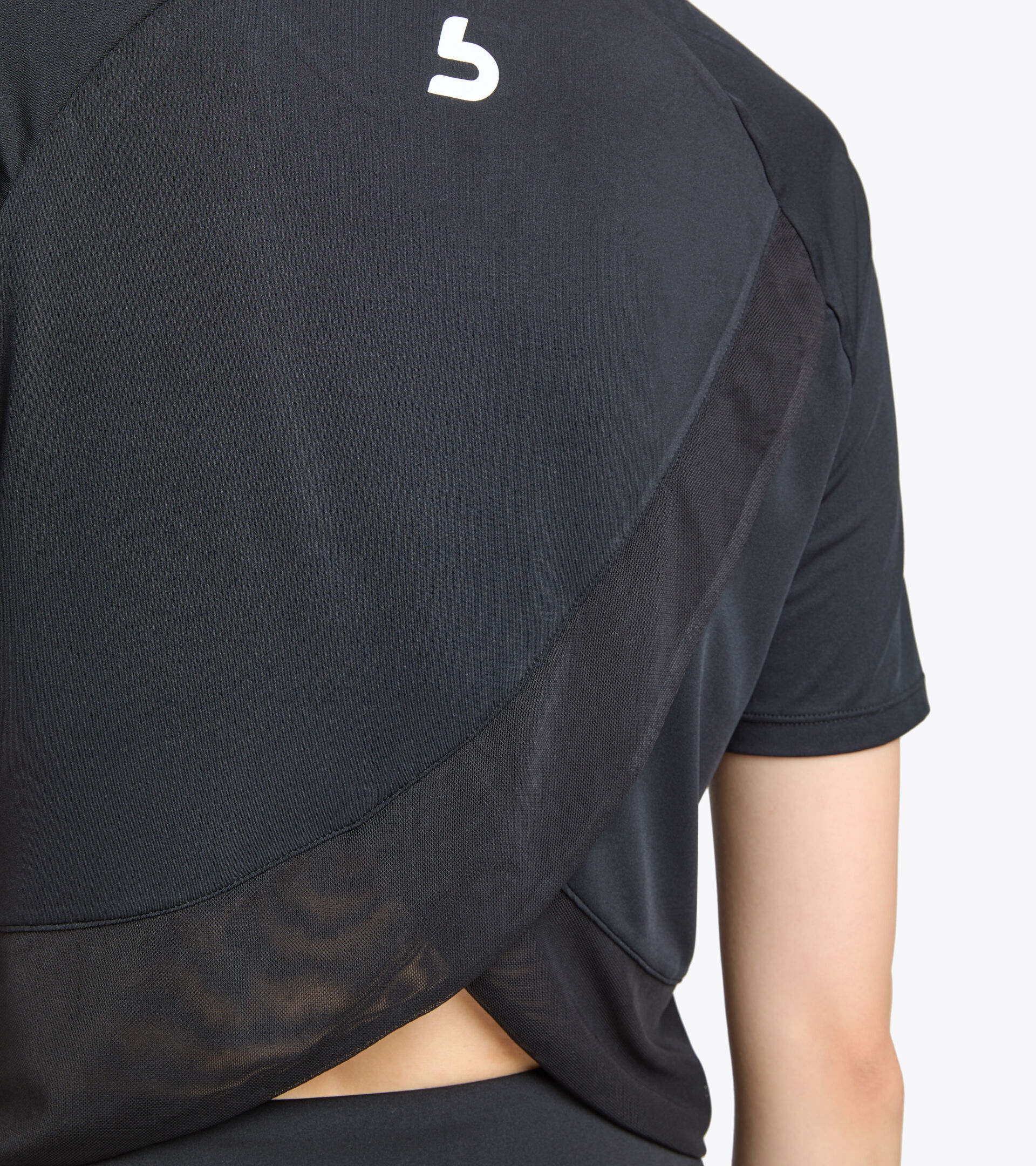 Training crop top - Women L. CROP TOP BUDDYFIT BLACK - Diadora
