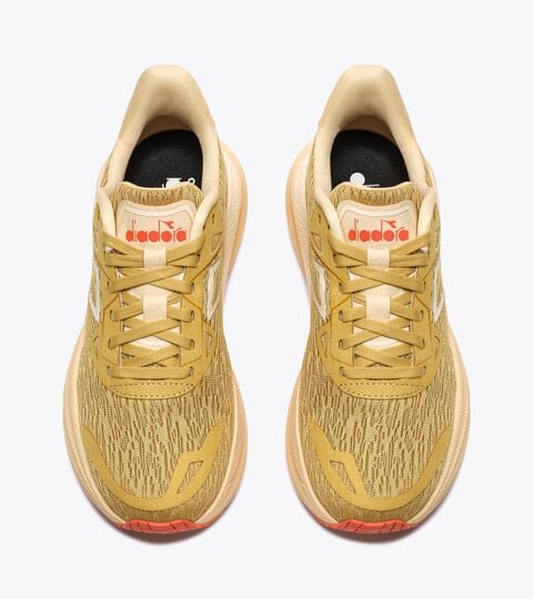 Chaussures de running - Confort et stabilit&eacute; - Femme NUCLEO 2 W BEIGE ROTIN/CR&Egrave;ME DE BEURRE - Diadora