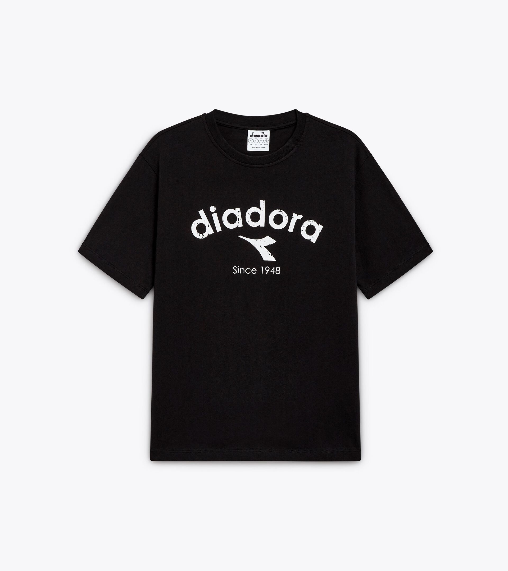 T-shirt - Gender Neutral T-SHIRT SS ATHL. LOGO NERO - Diadora