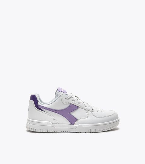 Sports shoes - Youth 8-16 years RAPTOR LOW GS WHT/PURPLE ROSE/PASSION FLOWER - Diadora