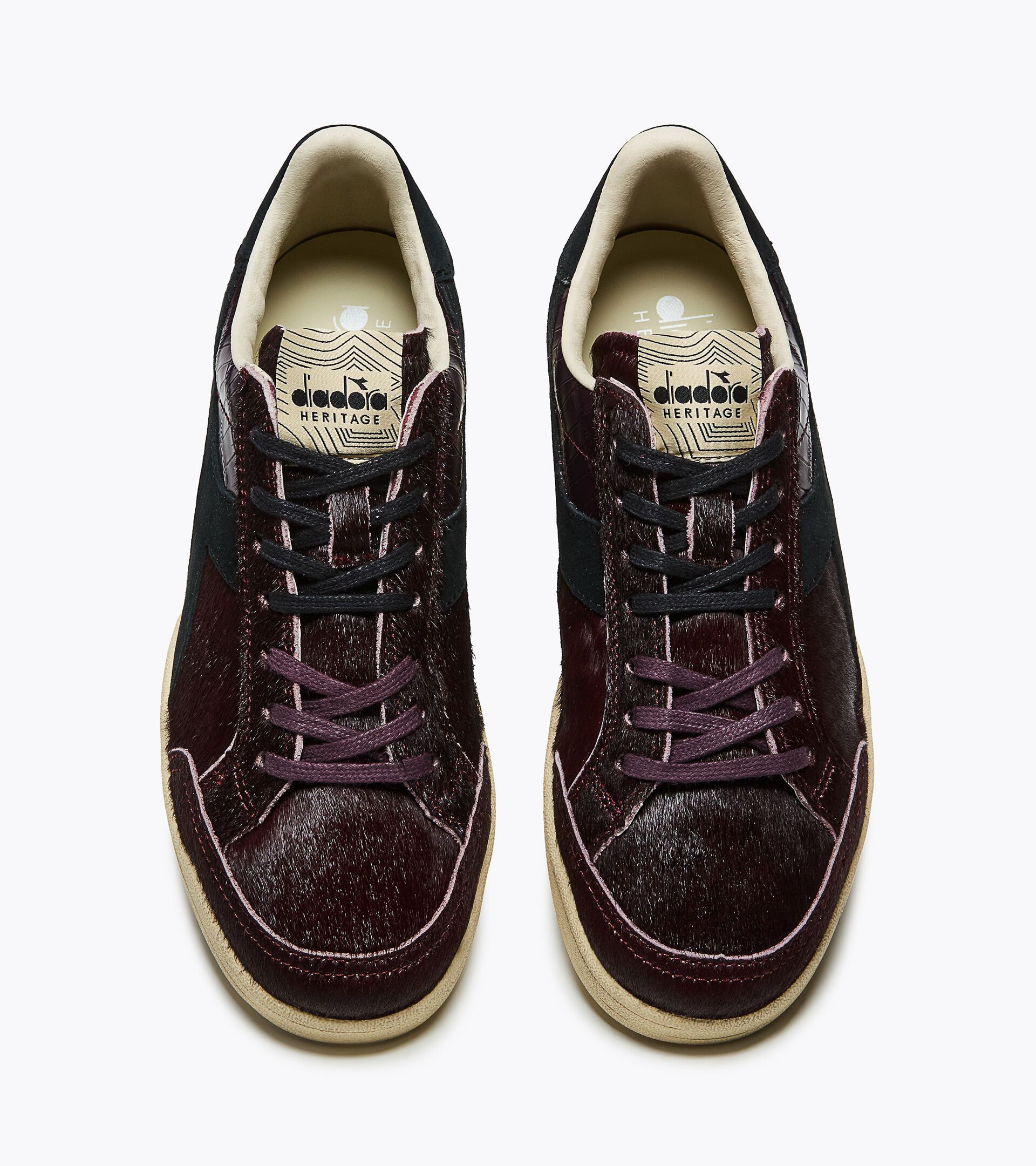 Heritage Sneaker - Women&rsquo;s PRESTIGE HORSY CROCO WN VIOLET BANG - Diadora