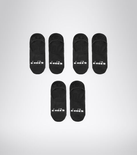 Socks pack - Three pair - Unisex U.GHOST SOCKS 3-PACK BLACK - Diadora