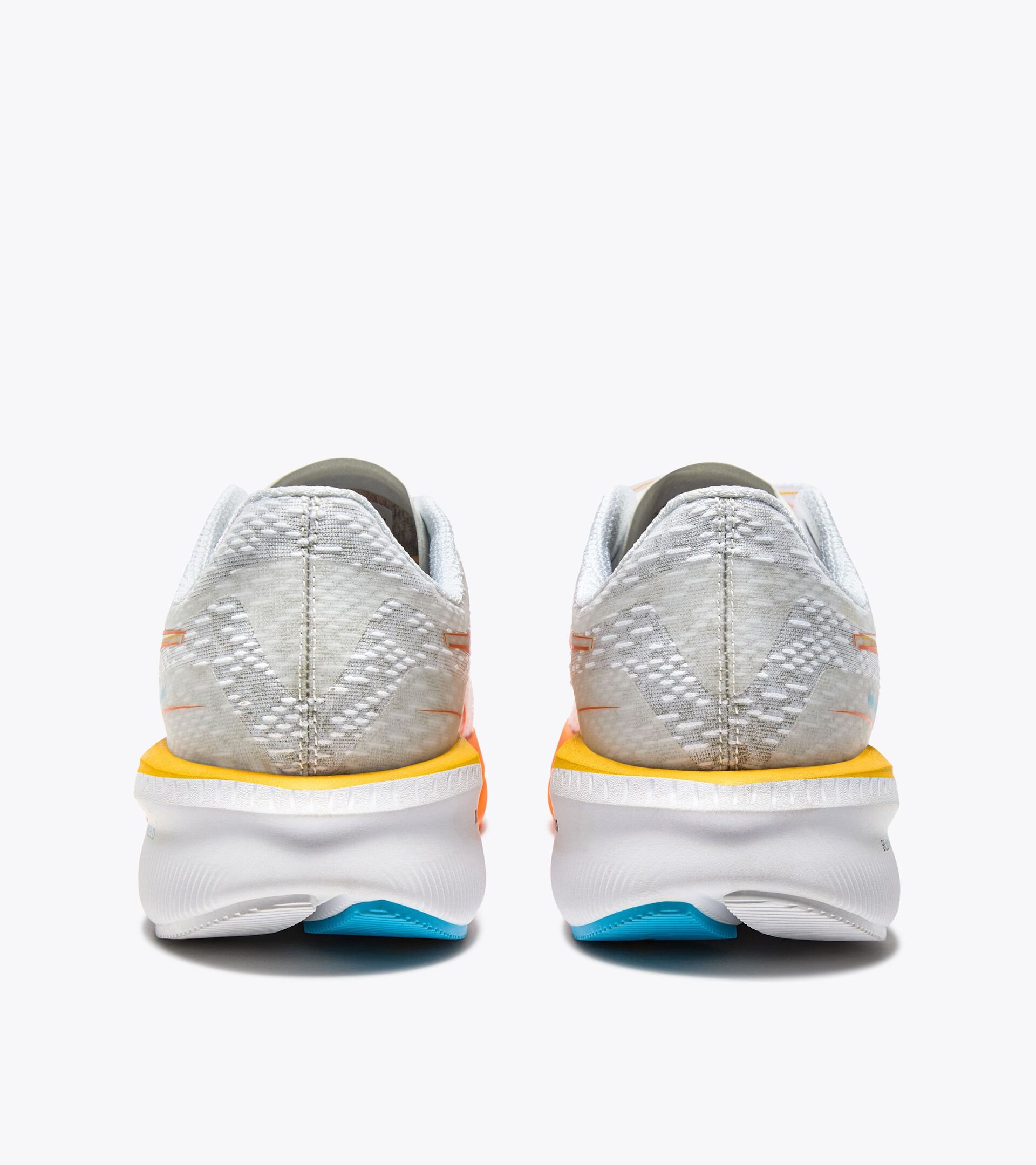 Laufschuh - Stabilität und Leichtigkeit - Herren MYTHOS BLUSHIELD VOLO 5 WHITE/NECTARINE/LEMON CHROME - Diadora