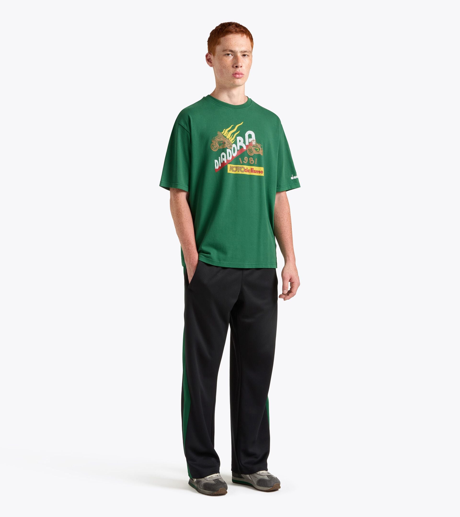 Cotton T-shirt - Made In Italy - All-gender T-SHIRT SS LEGACY I EDEN - Diadora
