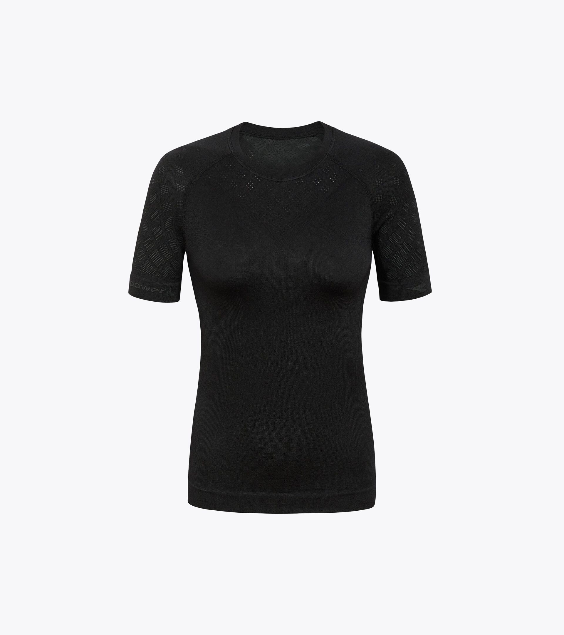 Camiseta de entrenamiento de manga corta - Mujer L. SS T-SHIRT ACT NEGRO - Diadora