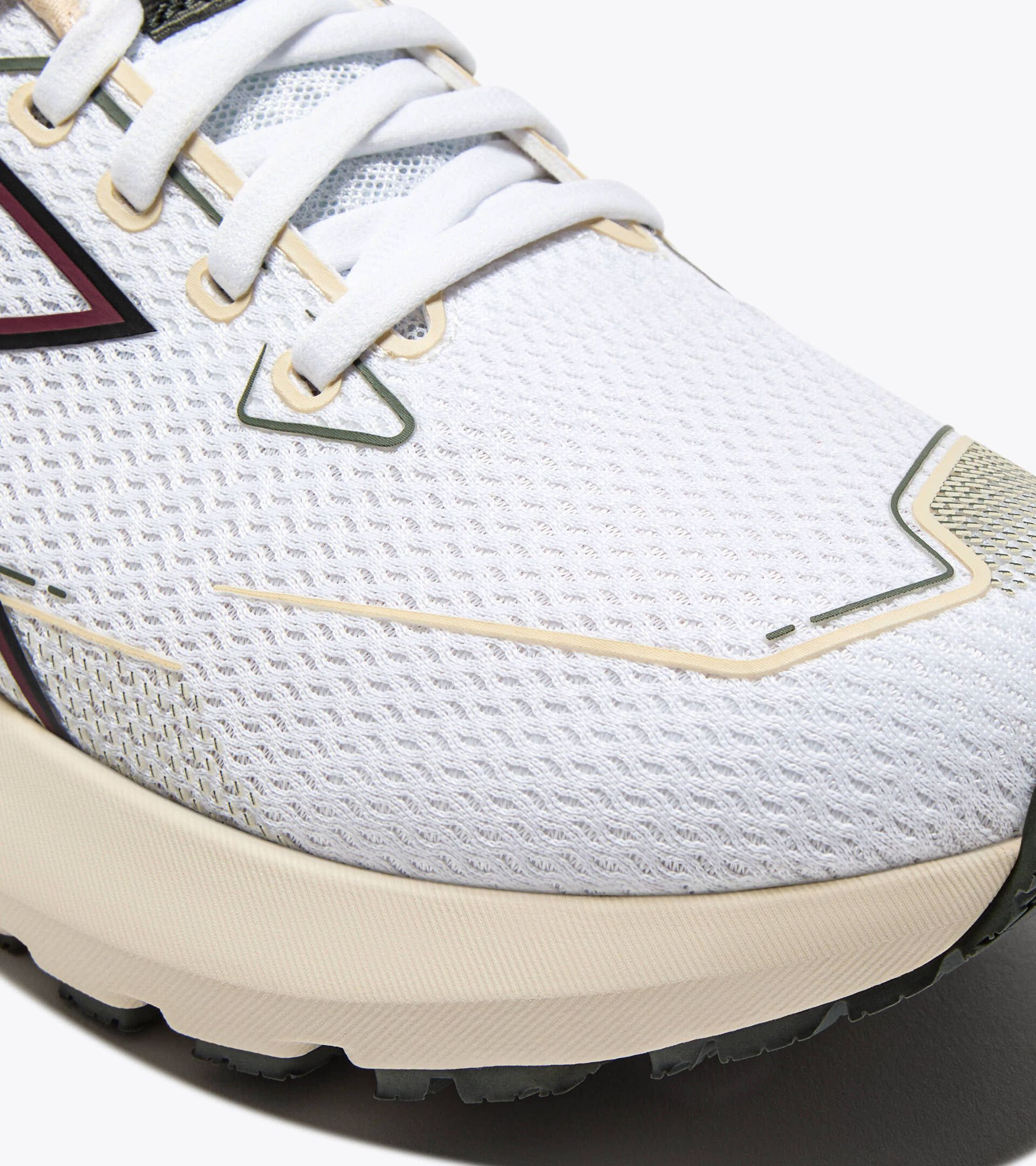 Zapatilla de running - Estabilidad y protección - Hombre MYTHOS BLUSHIELD VIGORE 4 WHITE/TURTLEDOVE - Diadora