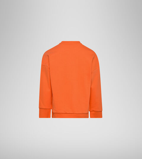 JB.SWEATSHIRT CREW DIADORA CLUB, ORANGE NASTURTIUM Crew-neck sweatshirt - Boys JB.SWEATSHIRT CREW DIADORA CLUB ORANGE NASTURTIUM - Diadora