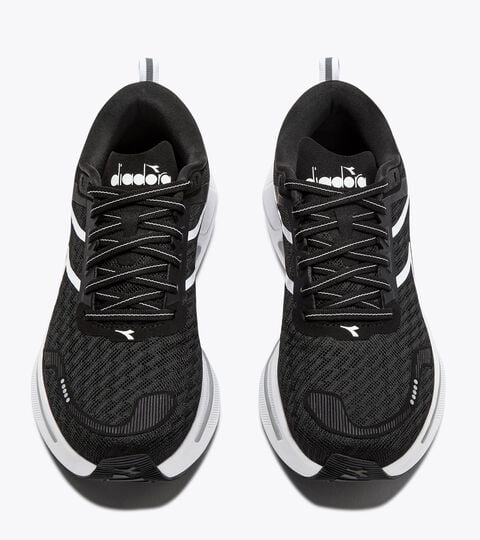 Neutral running shoe - Comfort and stability - Women's CELLULA  2 W BLACK /WHITE - Diadora