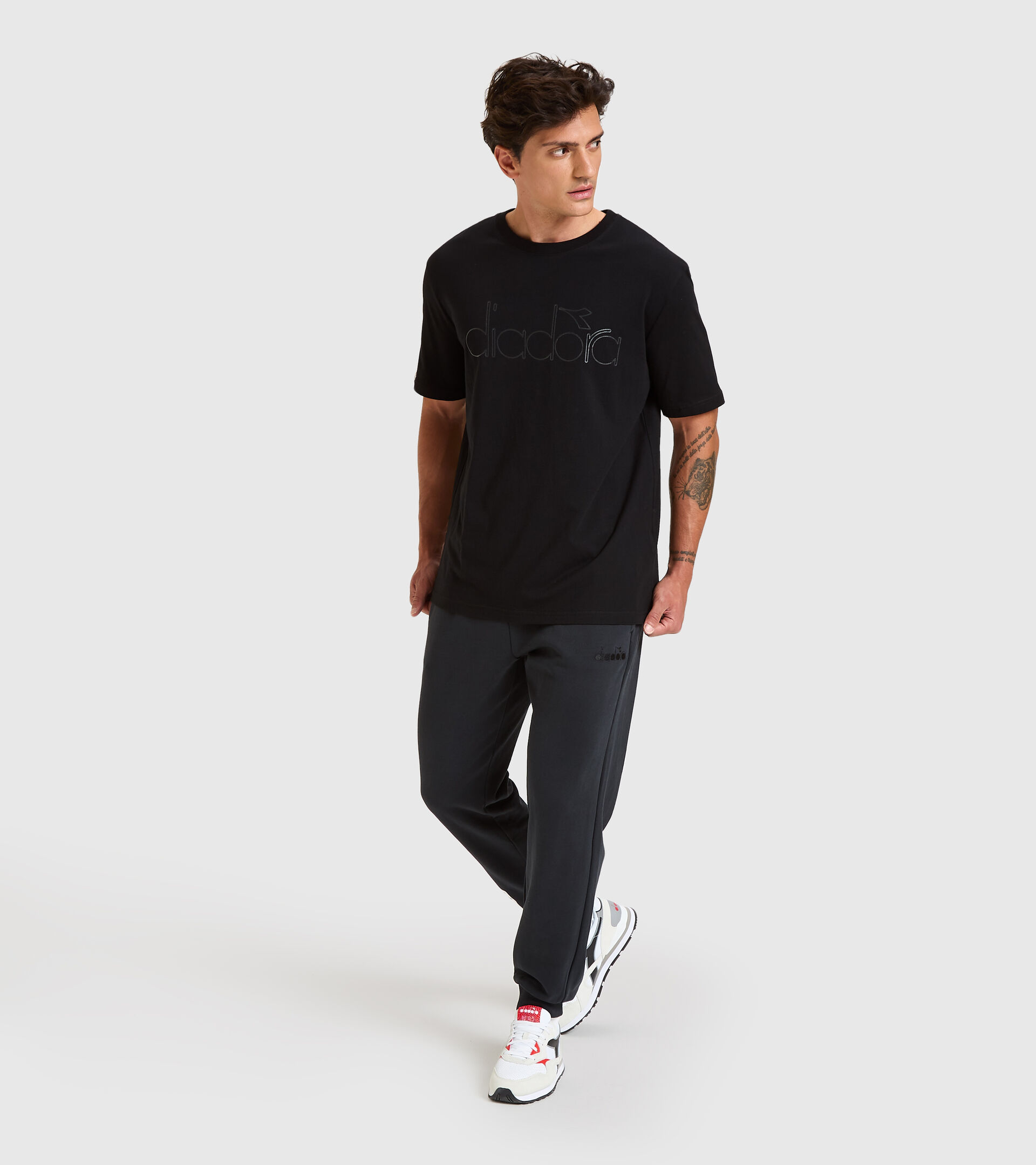 T-shirt - Unisex T-SHIRT SS DIADORA HD BLACK - Diadora