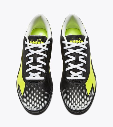Calcio boots for synthetic grounds - Men&rsquo;s PICHICHI 8 TFR BLACK/FLUO YELLOW DIADORA - Diadora