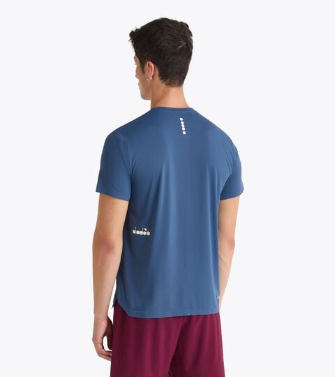 SS T-SHIRT ICON, AZUL BANDERIN Camiseta de tenis§Competición§Hombre SS T-SHIRT ICON AZUL BANDERIN - Diadora