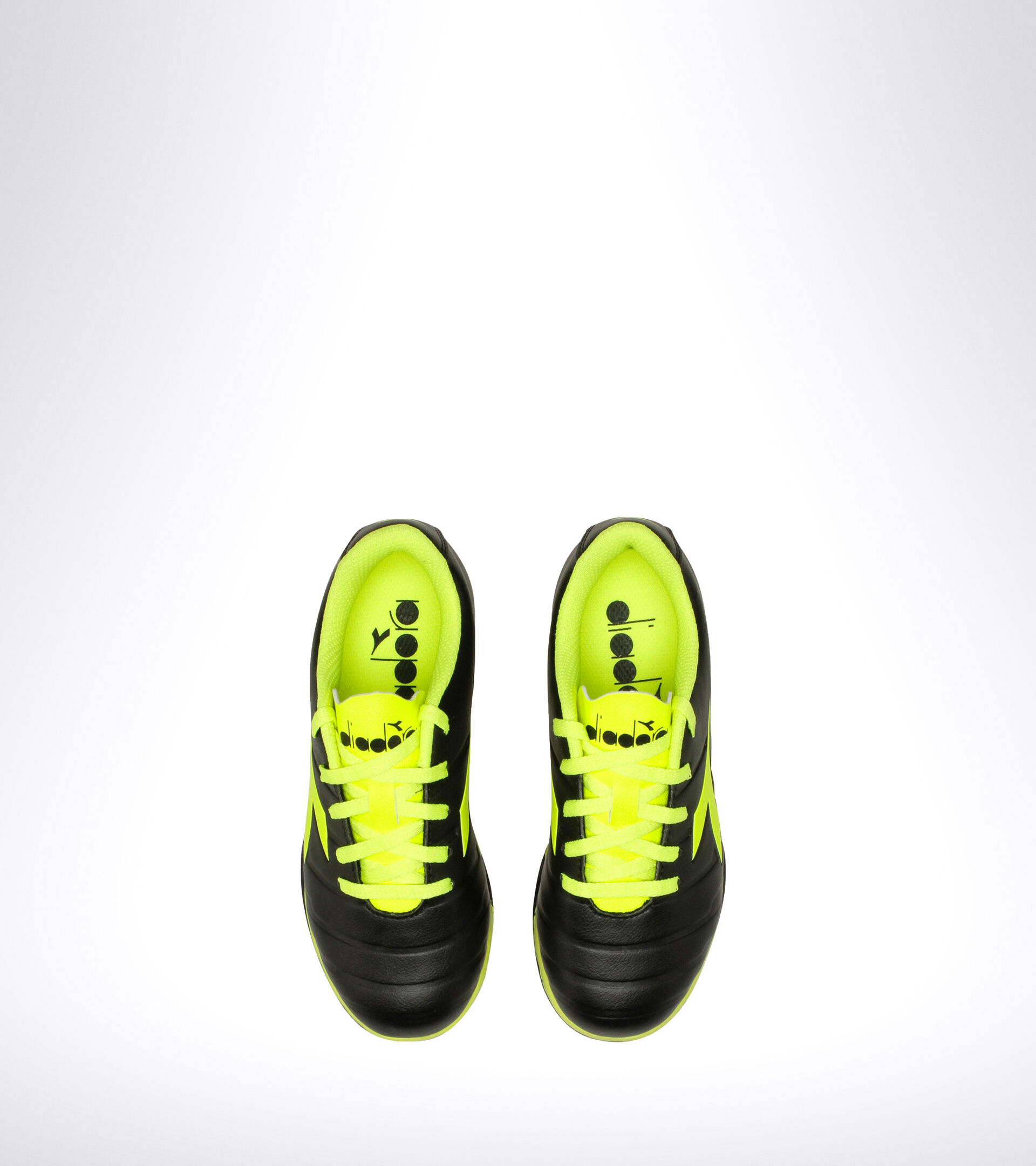 Hard ground and artificial turf football boot - Unisex kids PICHICHI 3 TF JR BLACK/FLUO YELLOW DIADORA - Diadora