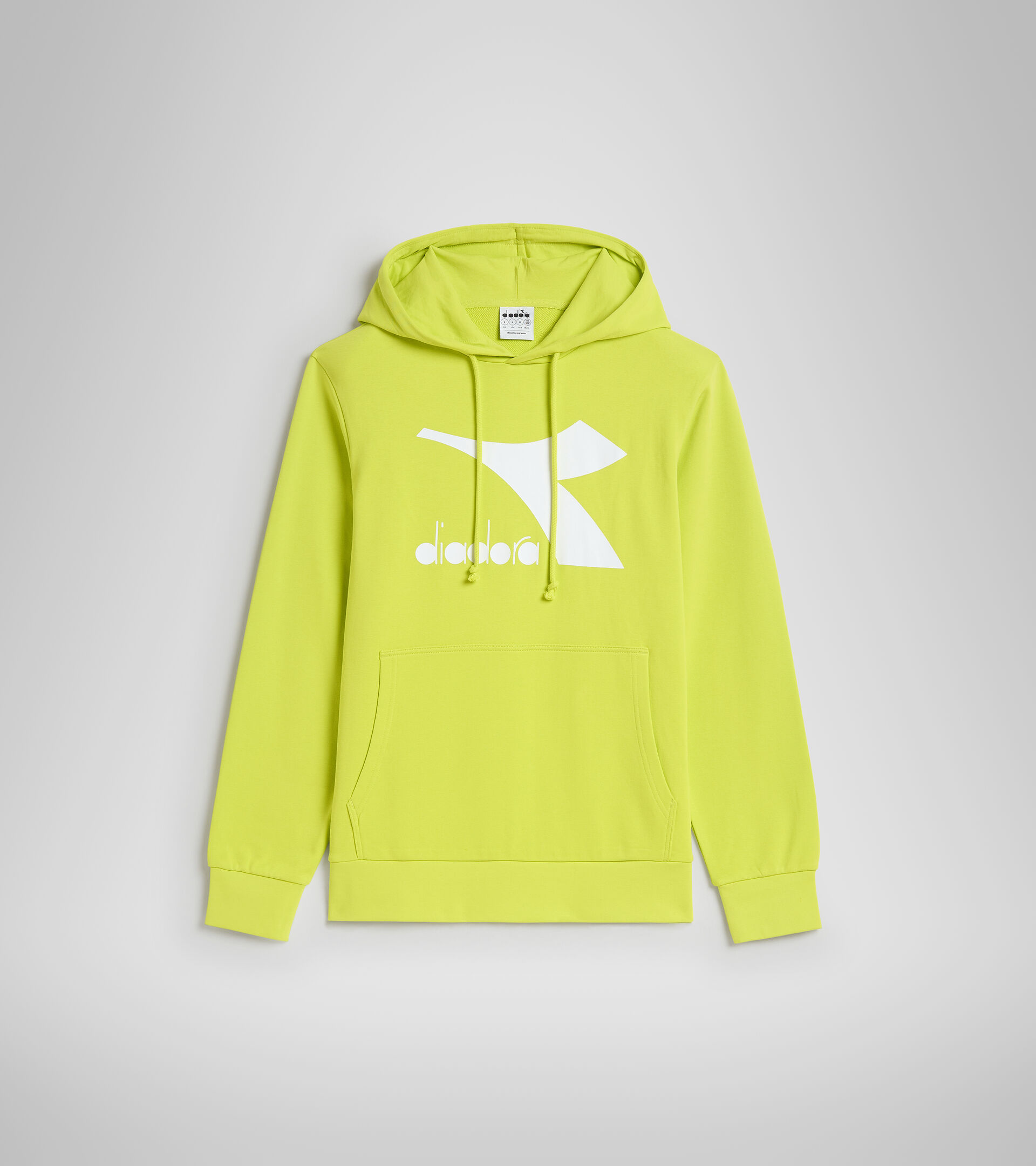 Cotton hoodie - Men HOODIE CHROMIA GREEN SPRING - Diadora