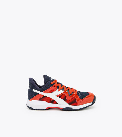 Tennisschuh - Jungen/Mädchen B.ICON 2 Y SCHWZ SCHWERTILLE/WSS/FEUEROT - Diadora
